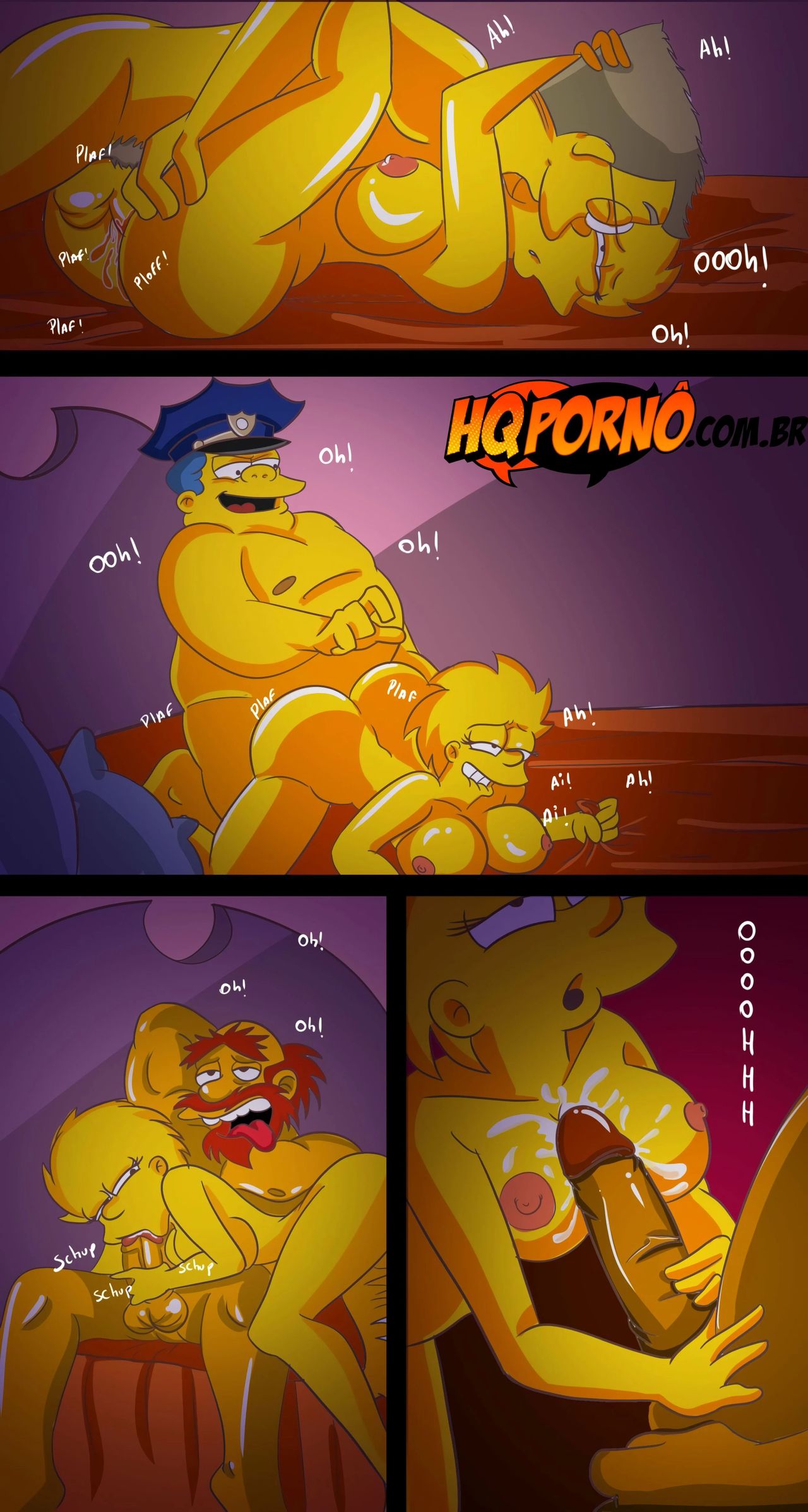 - 3 . OS Simpsons - Lisa The Slut - english page 8 full