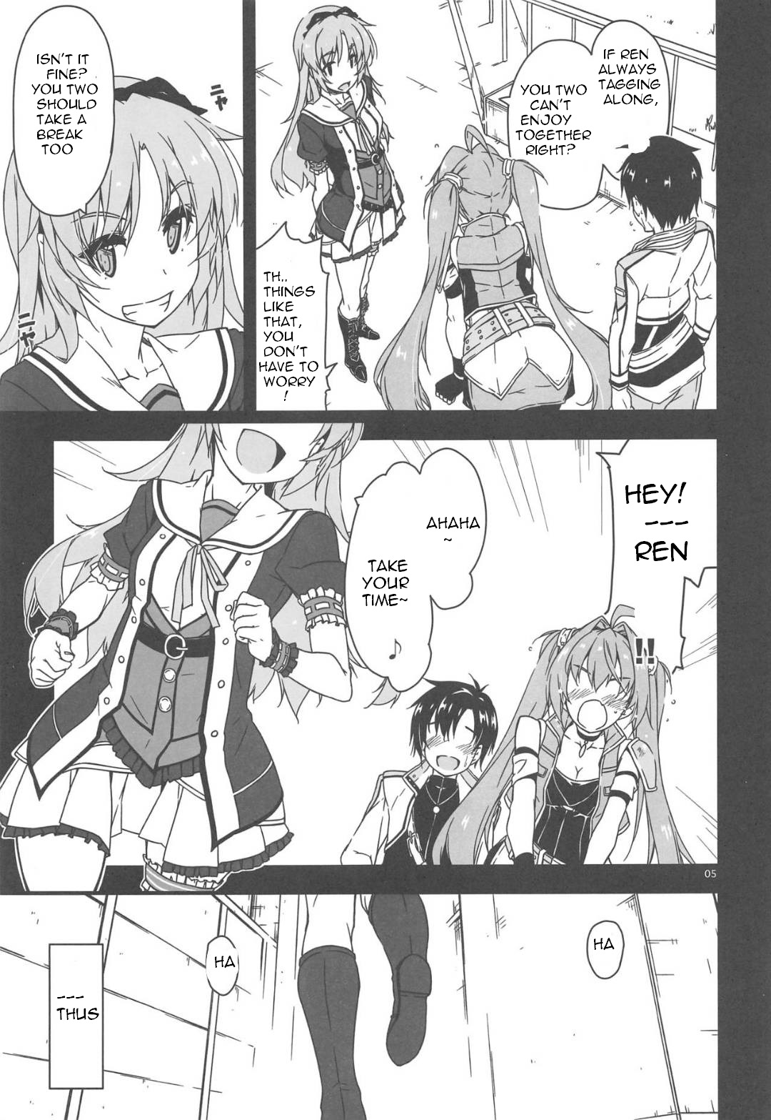 Koko ni Rakuen o Tateyou! page 4 full