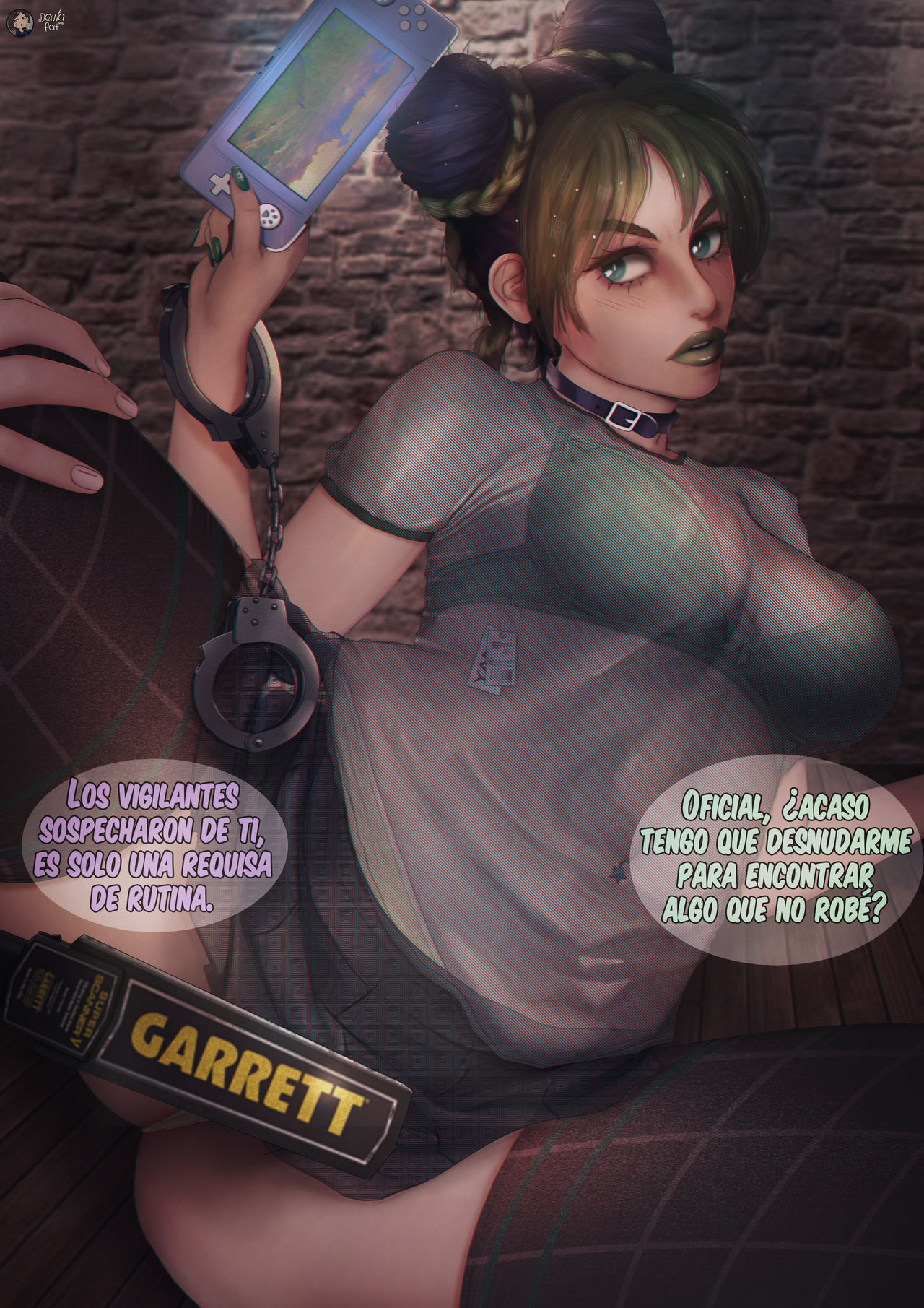Jolyne Cujoh Vol. 2 page 2 full