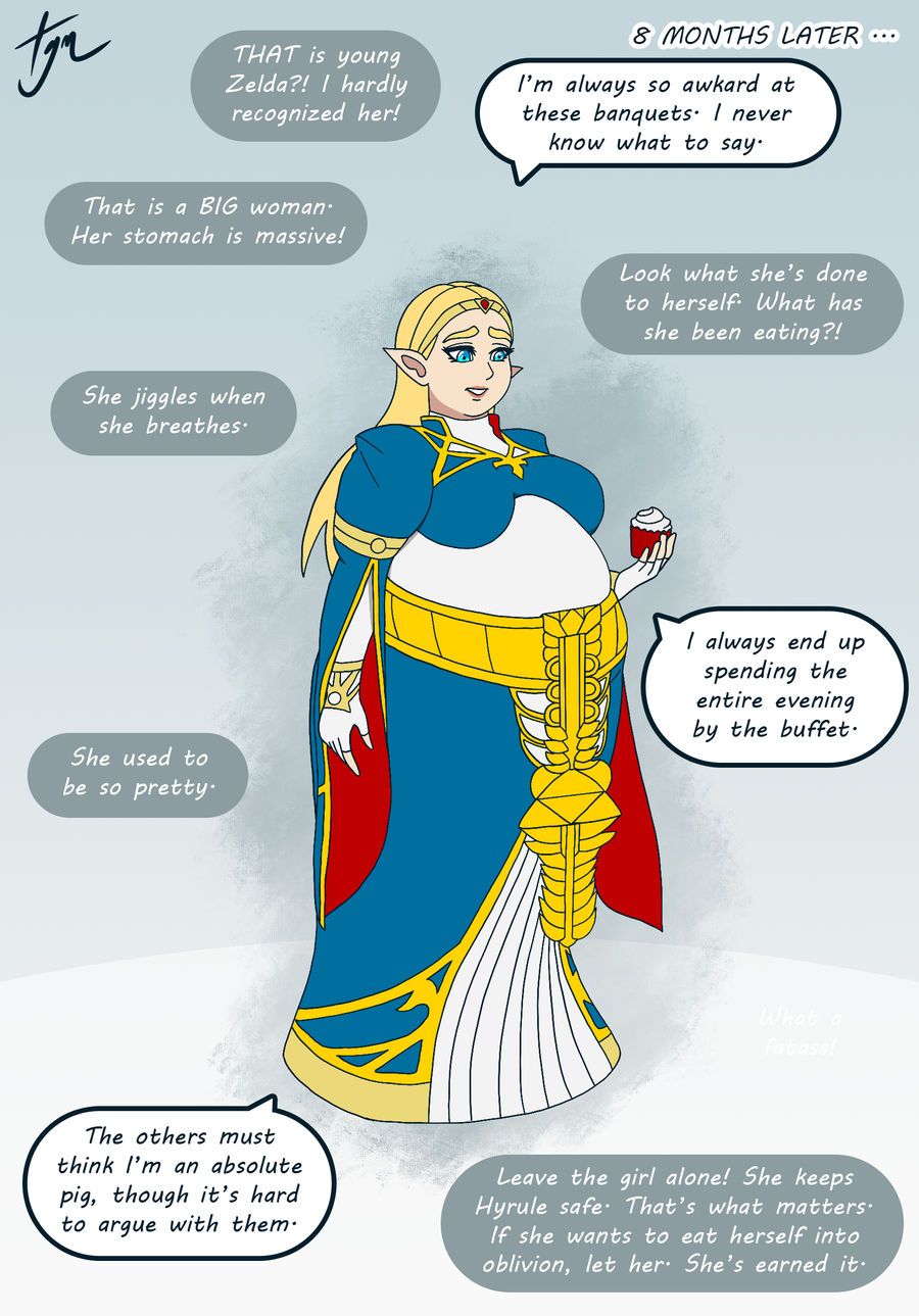 Zelda Weight Gain Sequence page 3 full