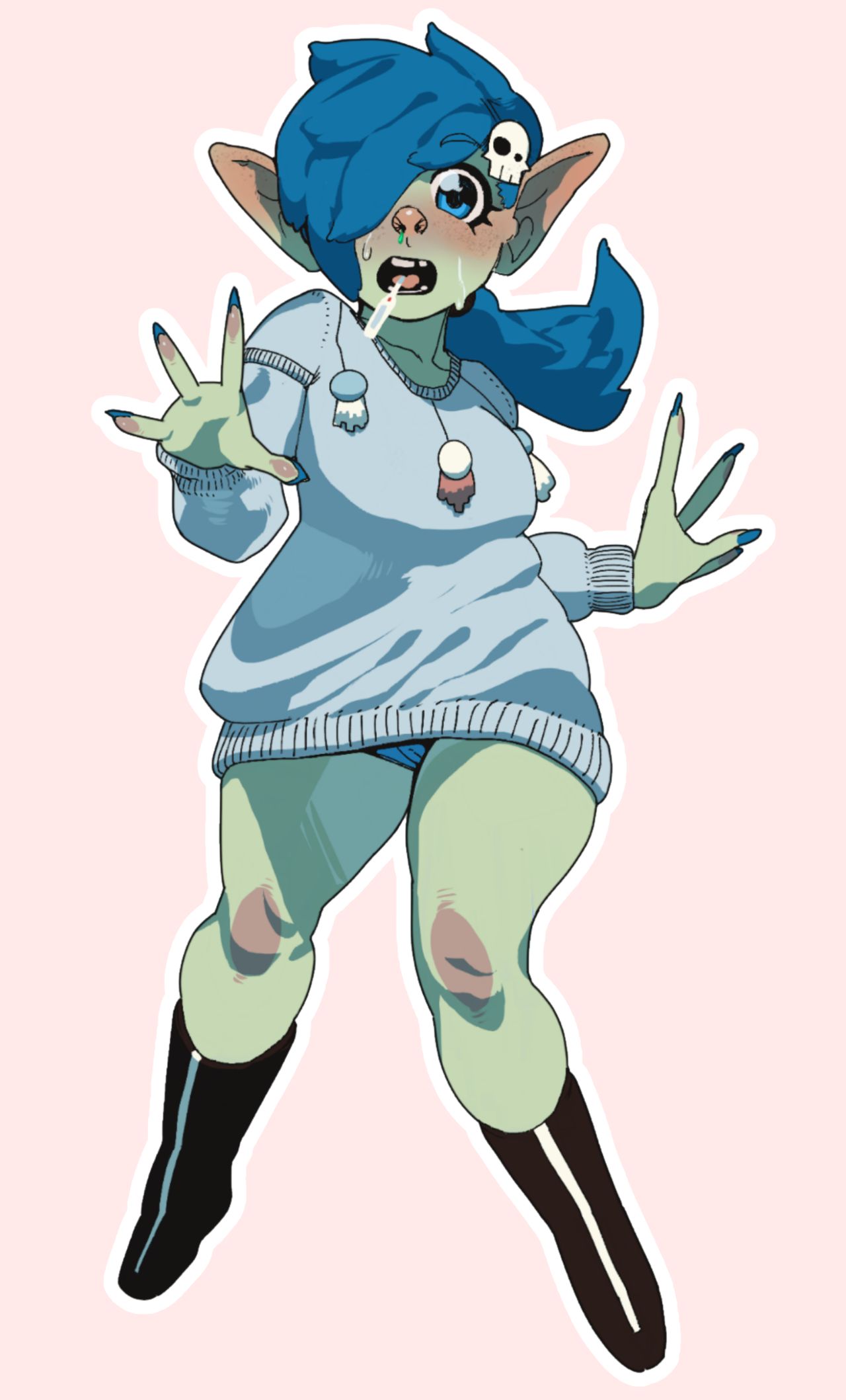Goblin Girl Commission page 1 full