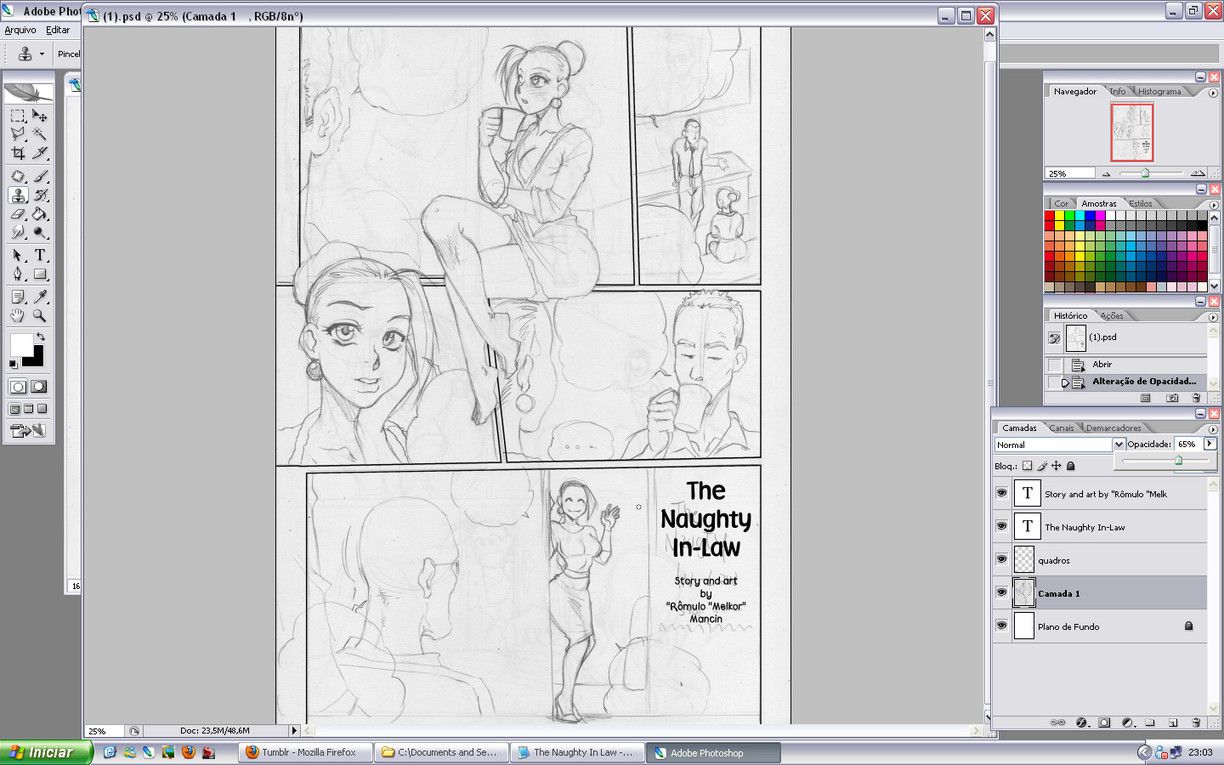 Artwork,Sketches, and Pinups  - 3 . Pinups 2014 - english page 7 full