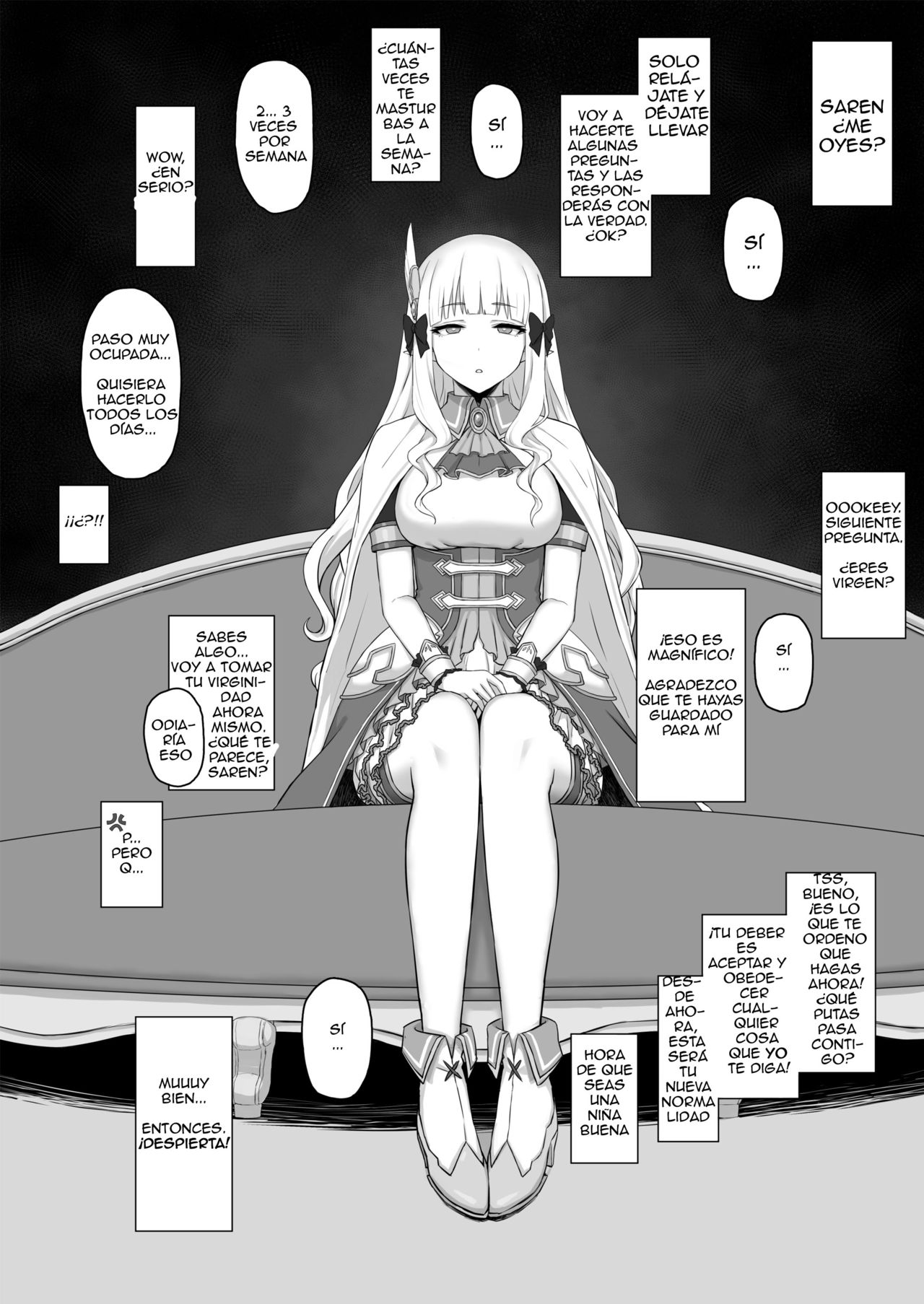 Hypnotized Princess page 4 full