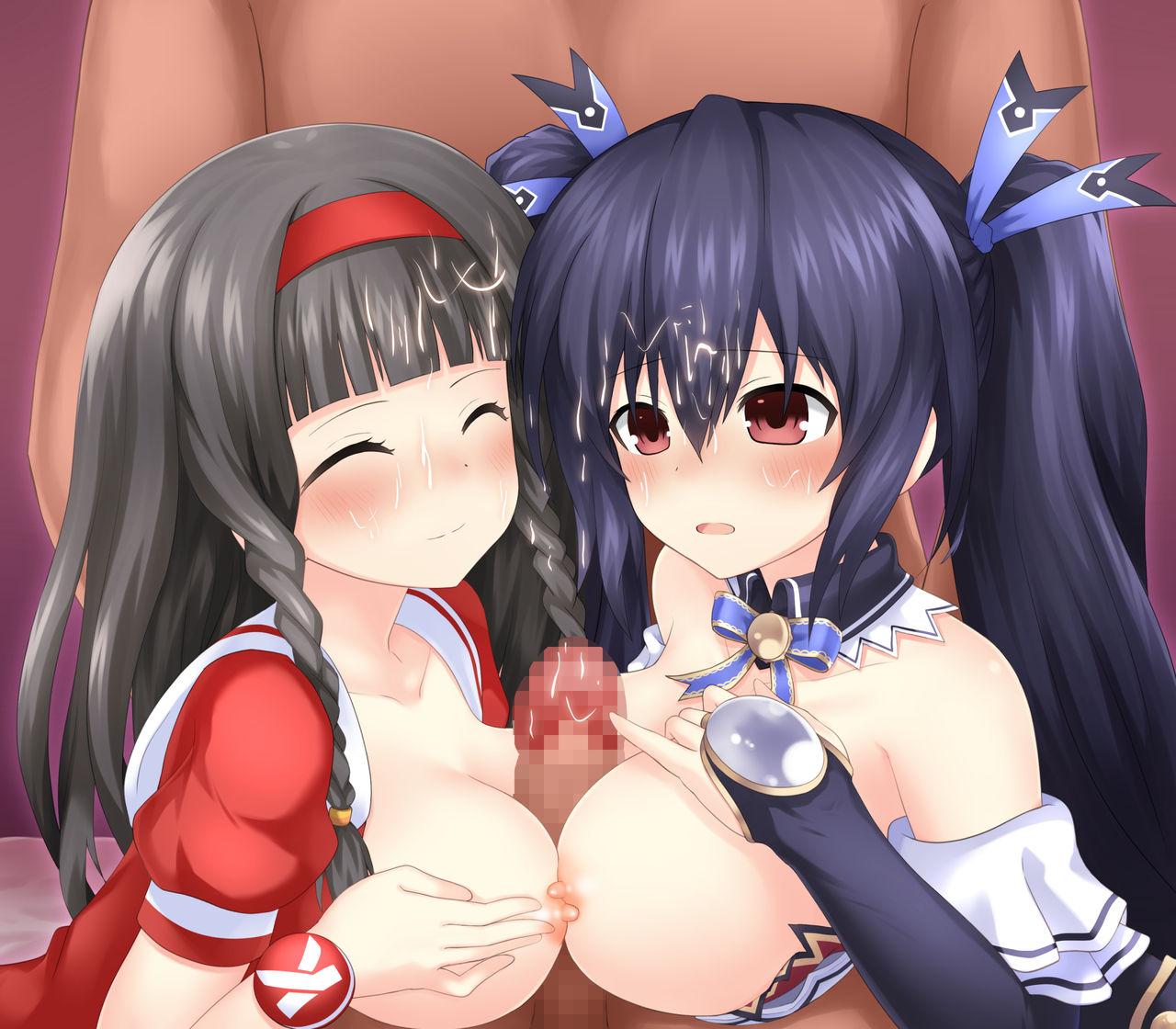 Double Paizuri by Noire &amp; K-Sha! page 3 full