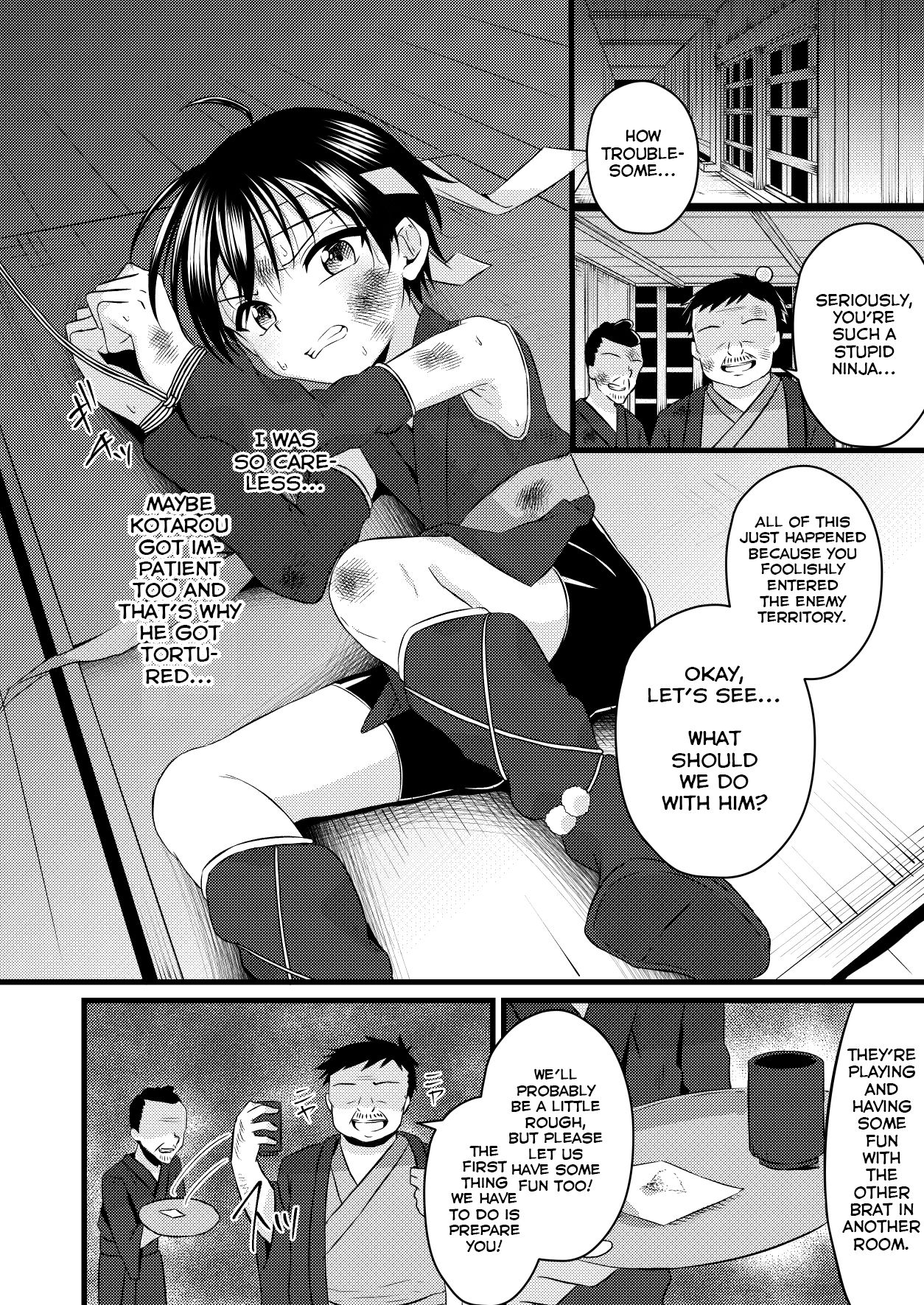 Ninja Shounen Choukyou Nikki -Hansuke Hen- page 8 full