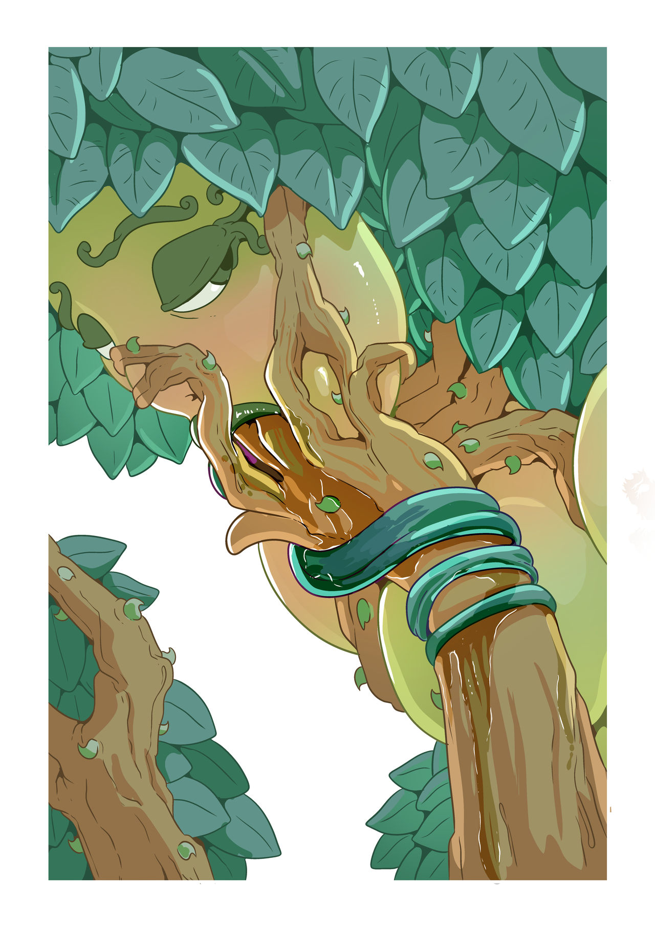 Dryads of Silva's Secret Glade page 9 full