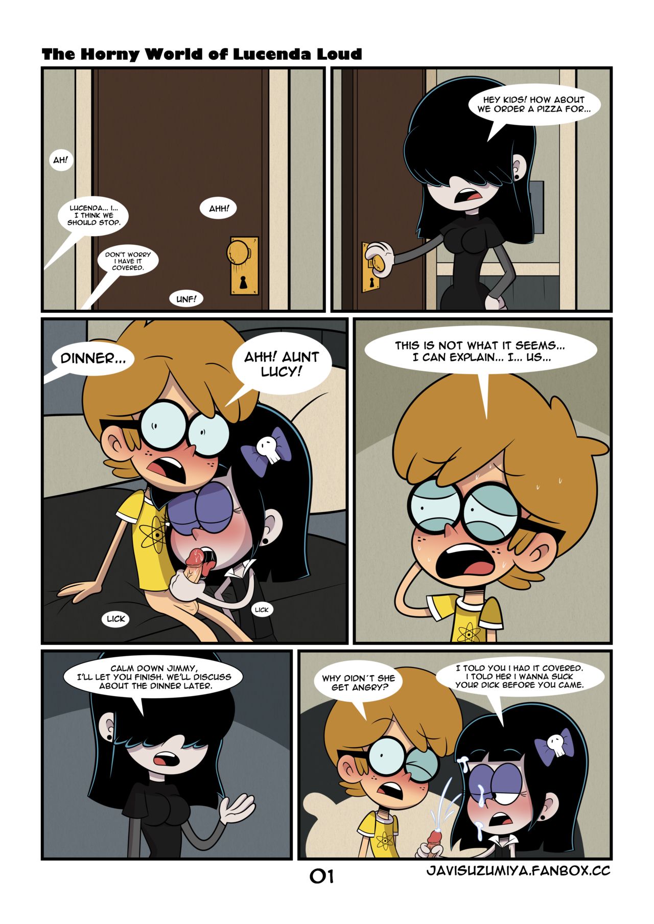 The Horny World of Lucenda Loud page 1 full