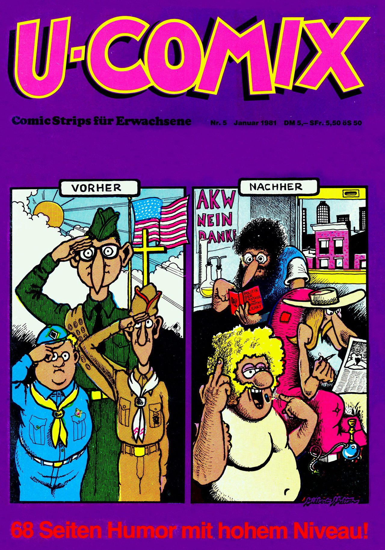 U-Comix #005 page 1 full