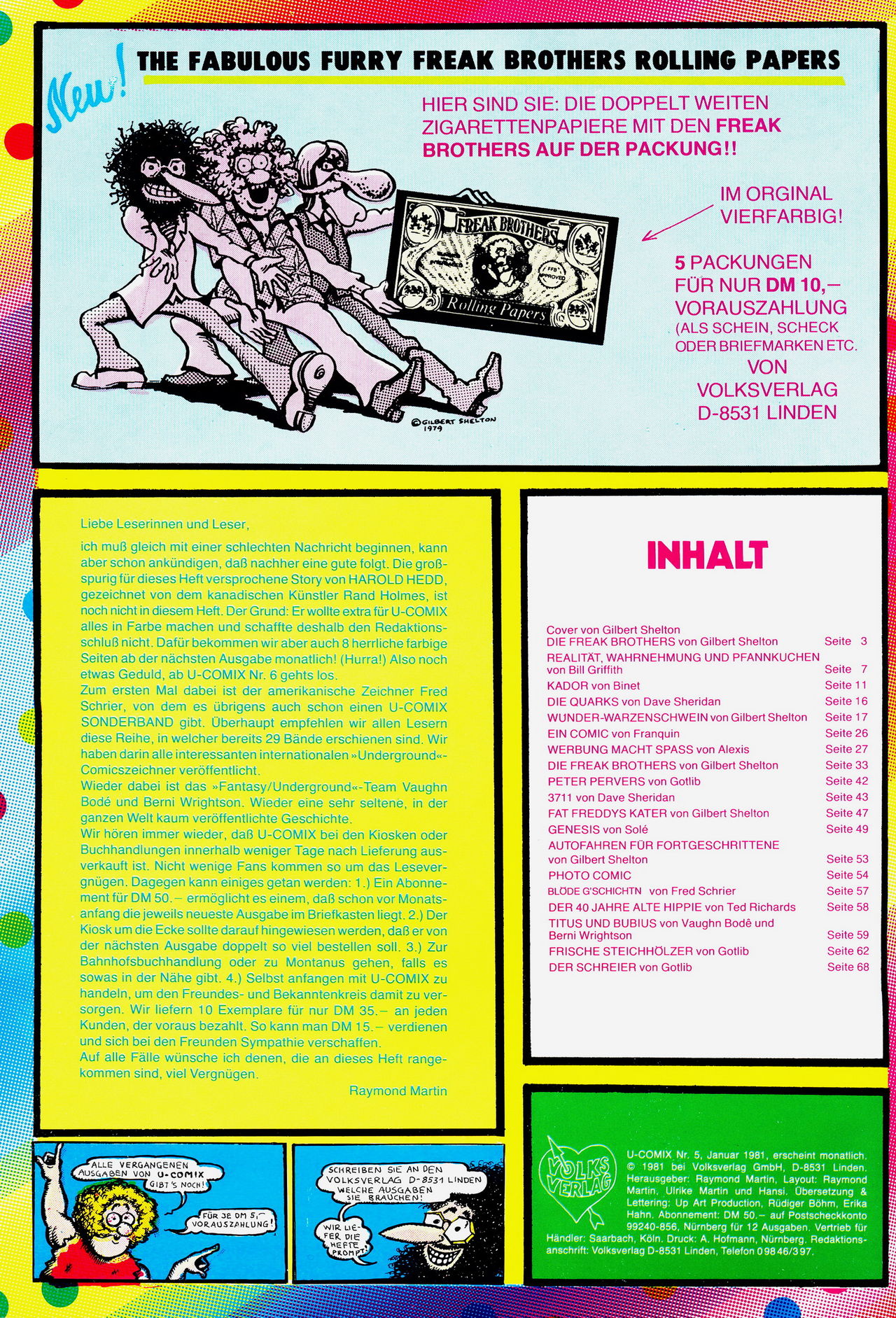 U-Comix #005 page 2 full