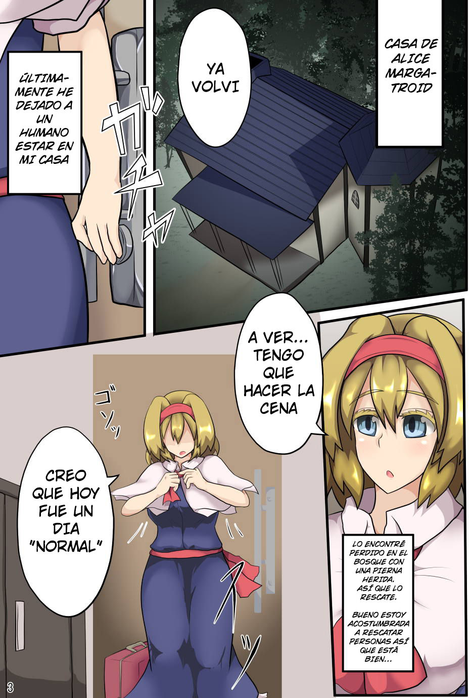 Majin to Ningyoutsukai no Nichijou | La Vida Diaria De Un Dios Demonio &amp; Un Titiritero page 4 full