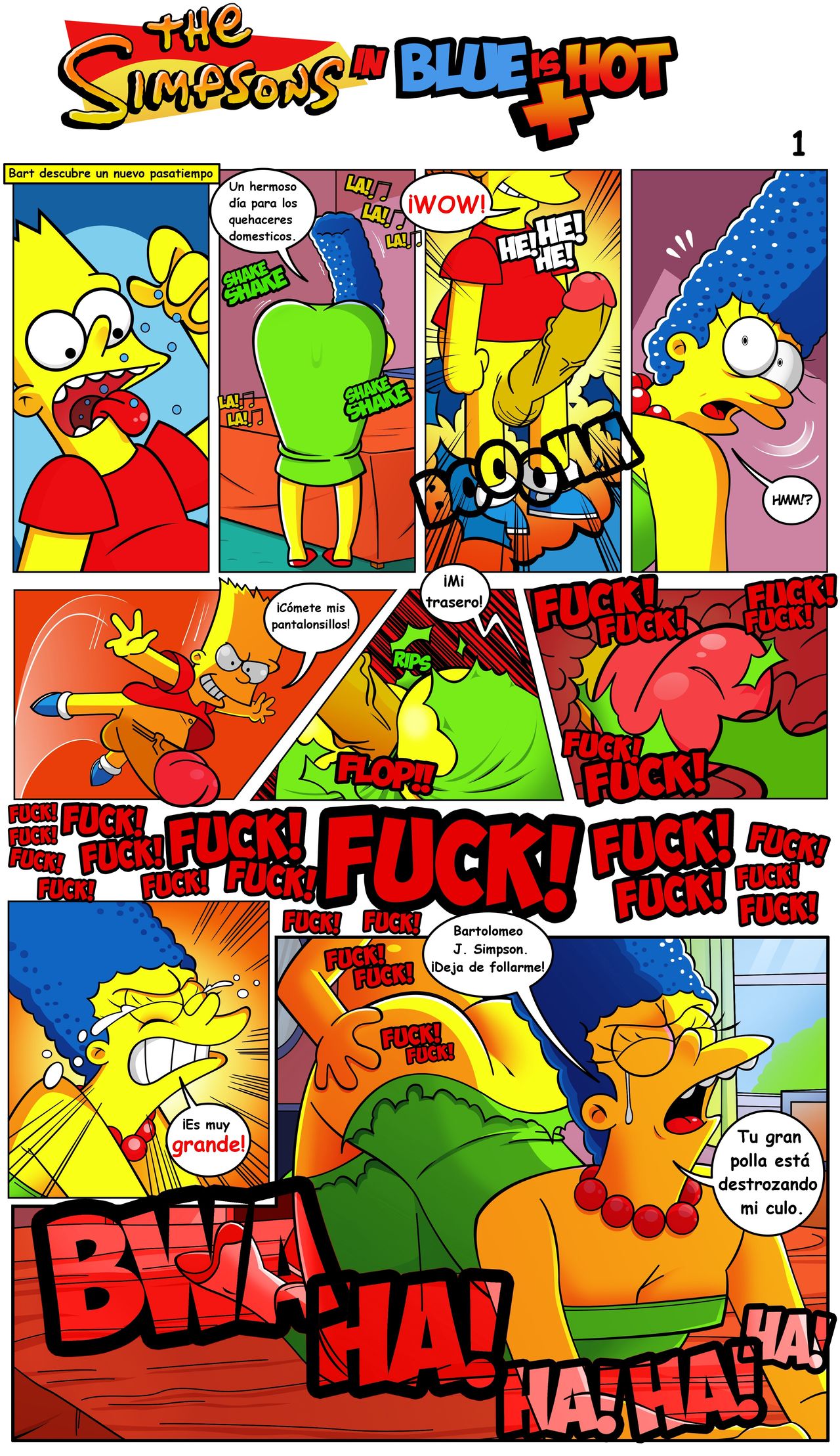 Simpsons xxx - El azul es mas caliente page 2 full