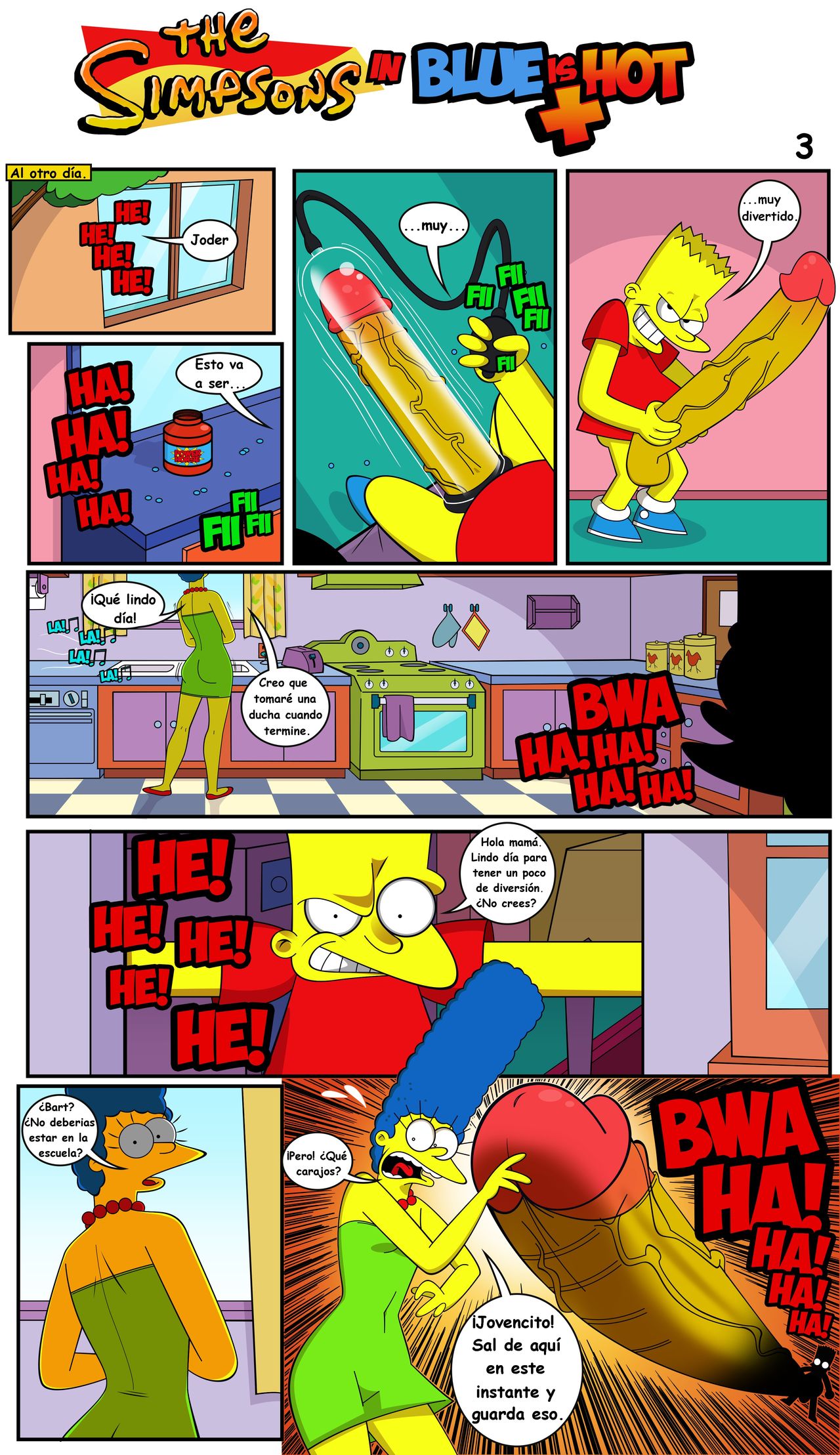 Simpsons xxx - El azul es mas caliente page 4 full