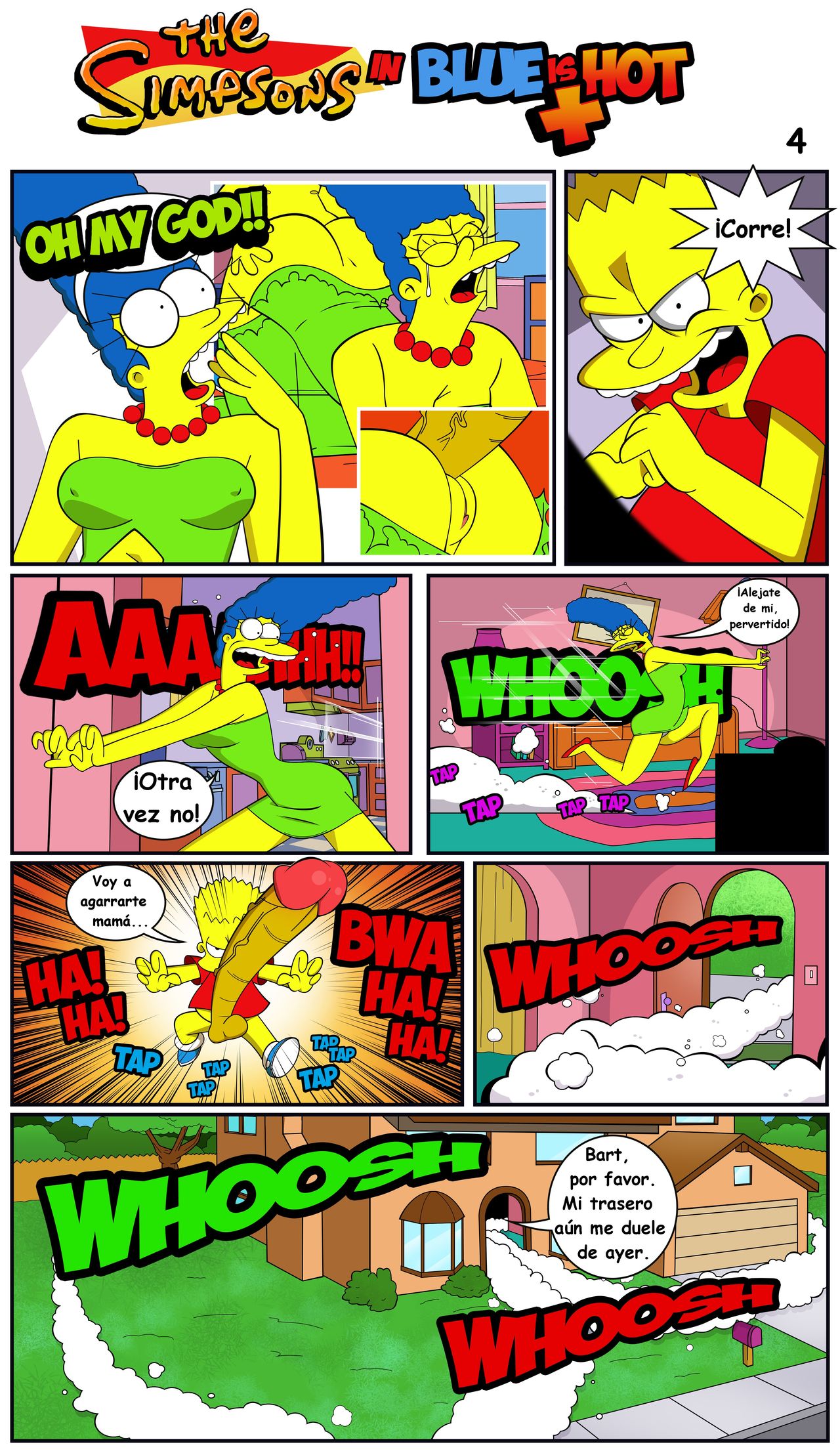 Simpsons xxx - El azul es mas caliente page 5 full