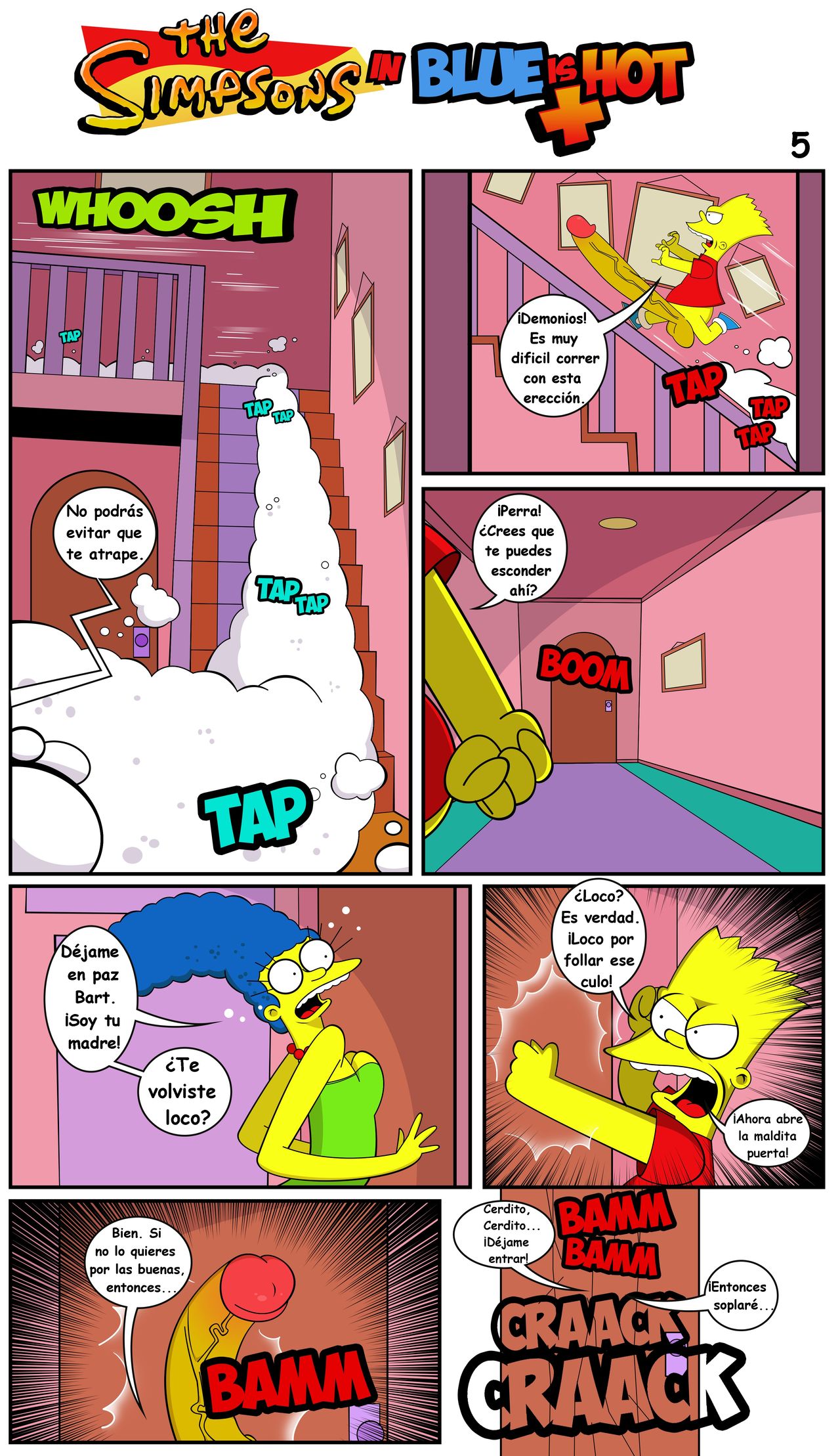 Simpsons xxx - El azul es mas caliente page 6 full