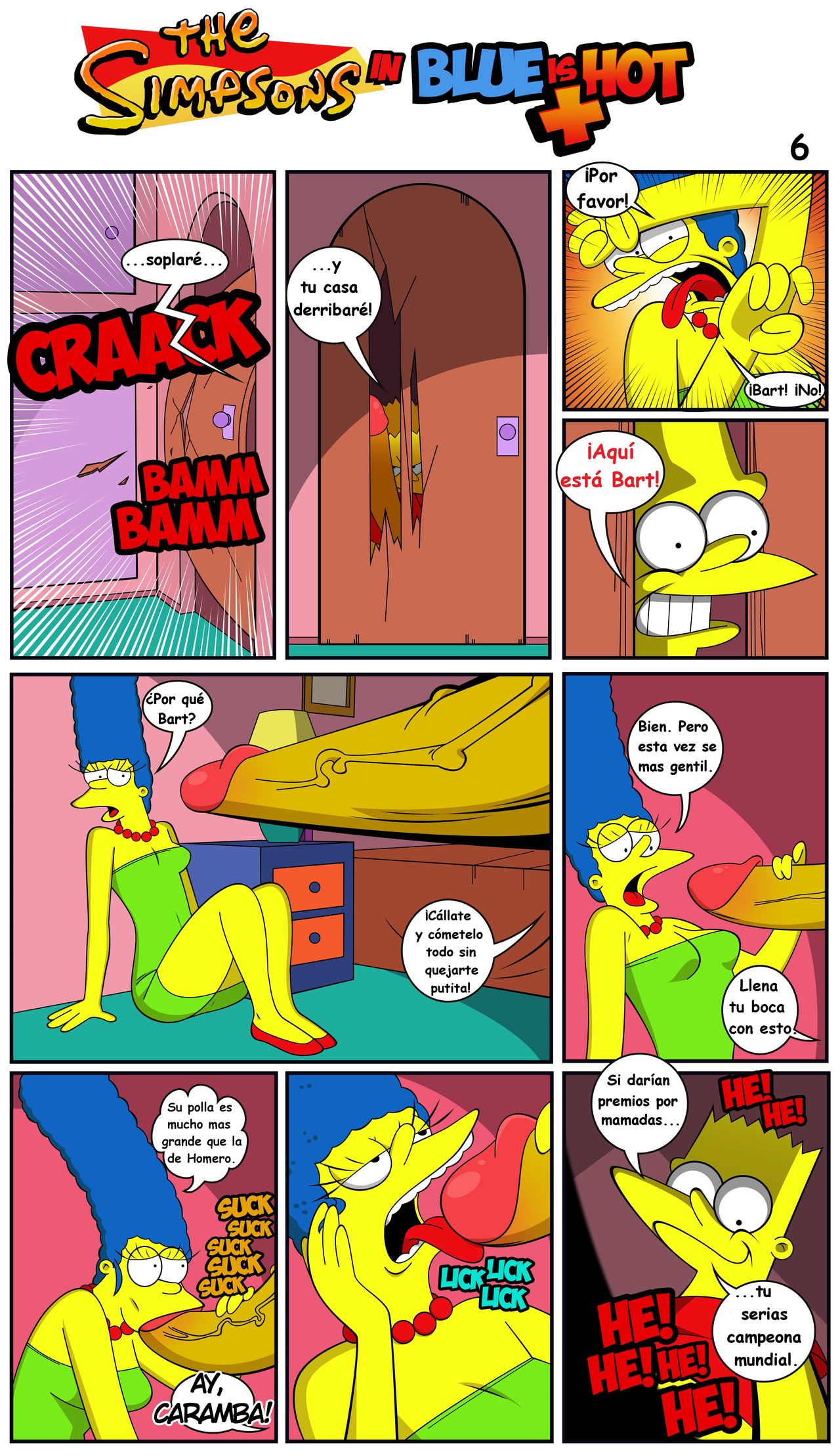Simpsons xxx - El azul es mas caliente page 7 full