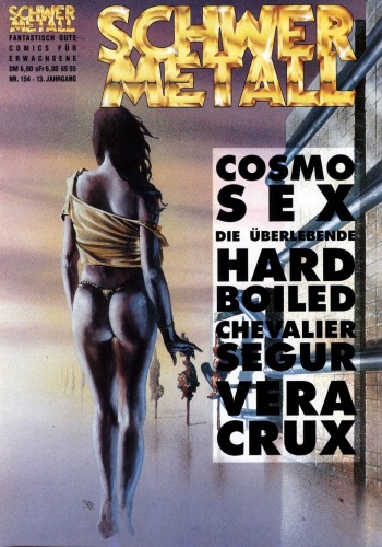 Schwermetall #154 cover