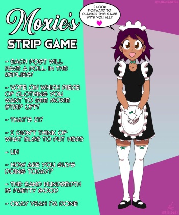 Moxie's STRIP GAME cover