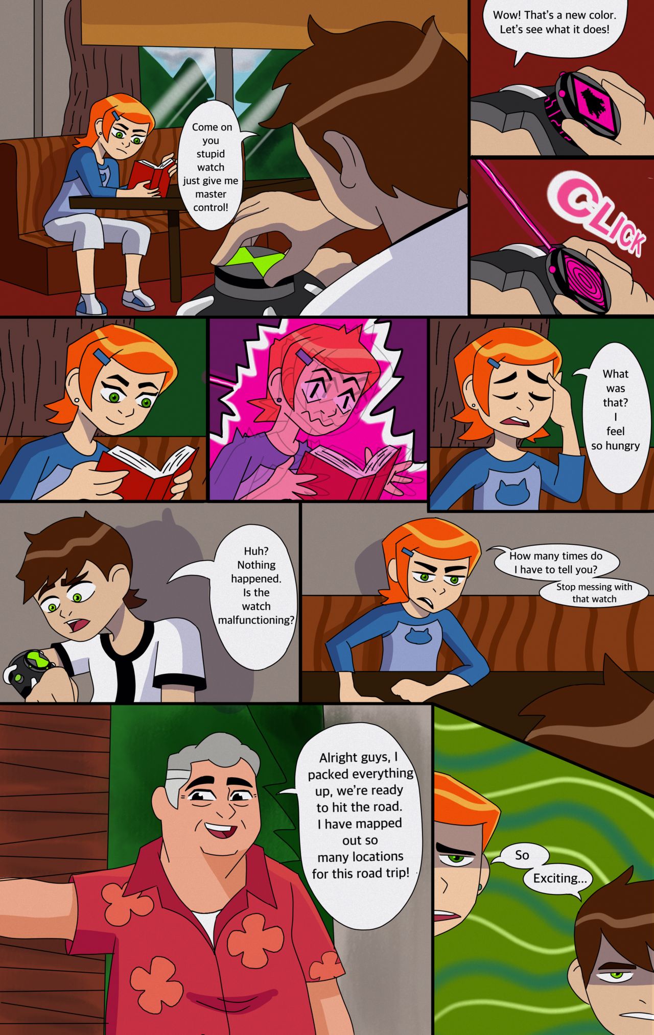 Gwen’s Gain Comic page 2 full
