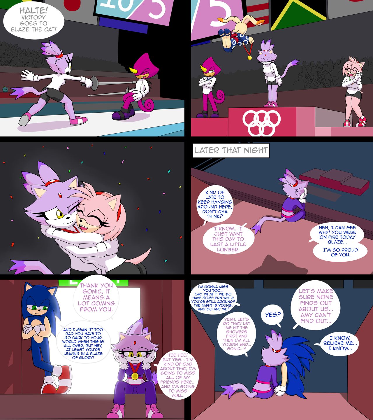 Sonaze at the Olympic Games page 1 full