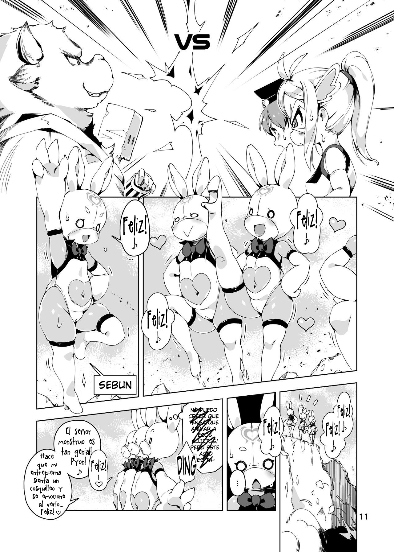 Happy Bunnys e Sennyuu! -Inran Ero Usagi-ka Suit- page 10 full