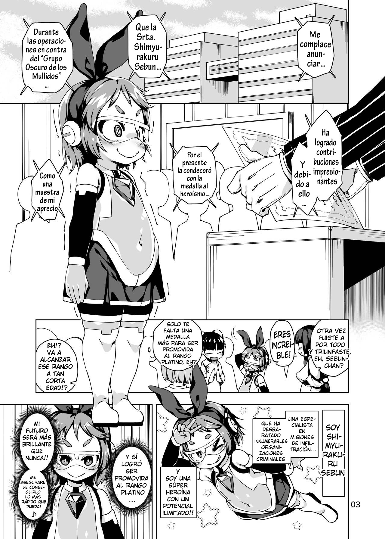 Happy Bunnys e Sennyuu! -Inran Ero Usagi-ka Suit- page 2 full