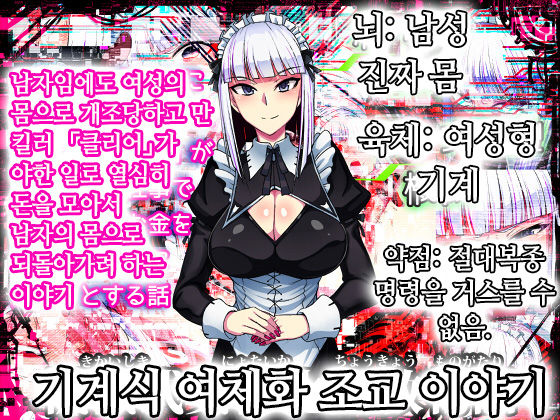 Kikaishiki Nyotaika Choukyou Monogatari | 기계식 여체와 조교 이야기 page 1 full
