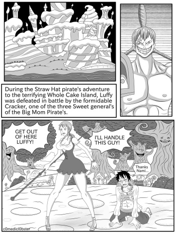 Nami vs Cracker cover