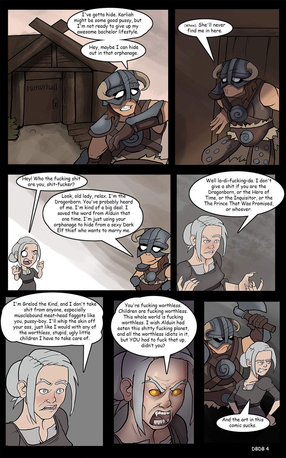 Dragonborn And Dark Brotherhood – MarkyDaySaid - english page 5 full