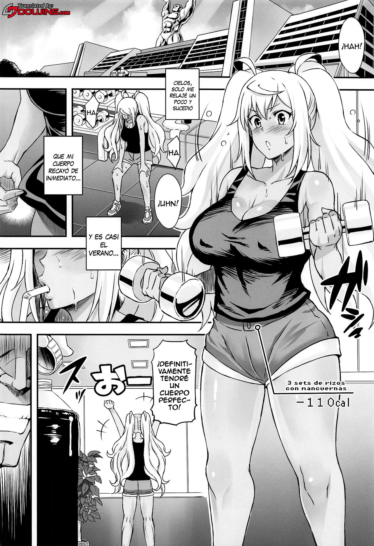 Hibiki to Asedaku Training - El Entrenamiento Sudoroso De Hibiki page 3 full