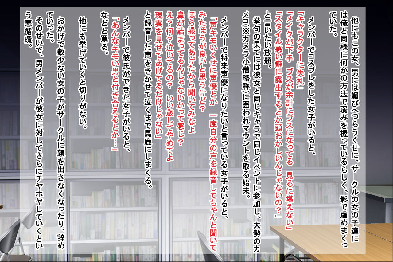 Ore o Ijimeta ano On'na  o Wakara se ~ Saimin Tsukawa re Buzama Sarashite Ahekao Dogeza no Honki Shazai ~ page 7 full