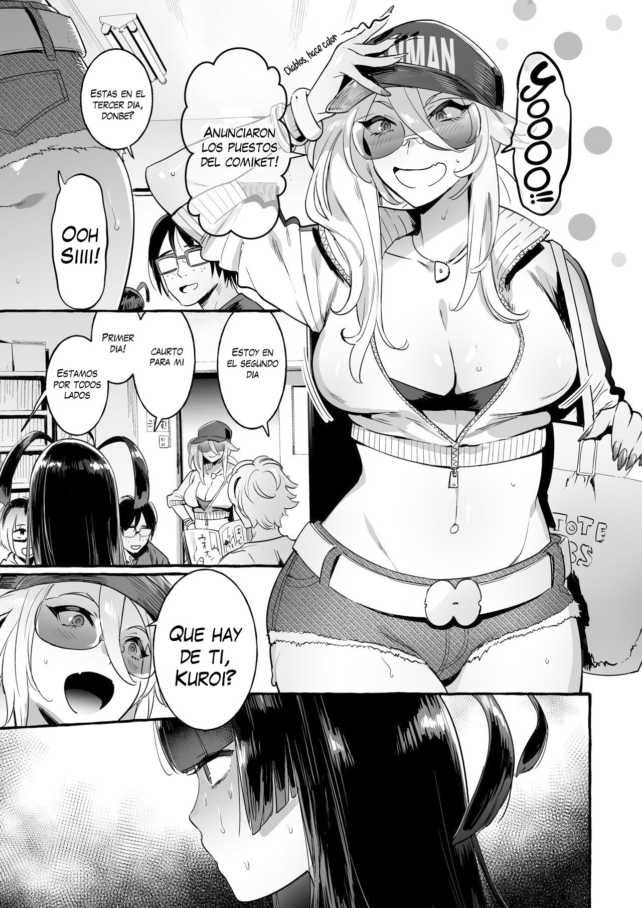 KabeCir no Gal VS Boku | Doujin Star Gyaru VS. Me page 2 full