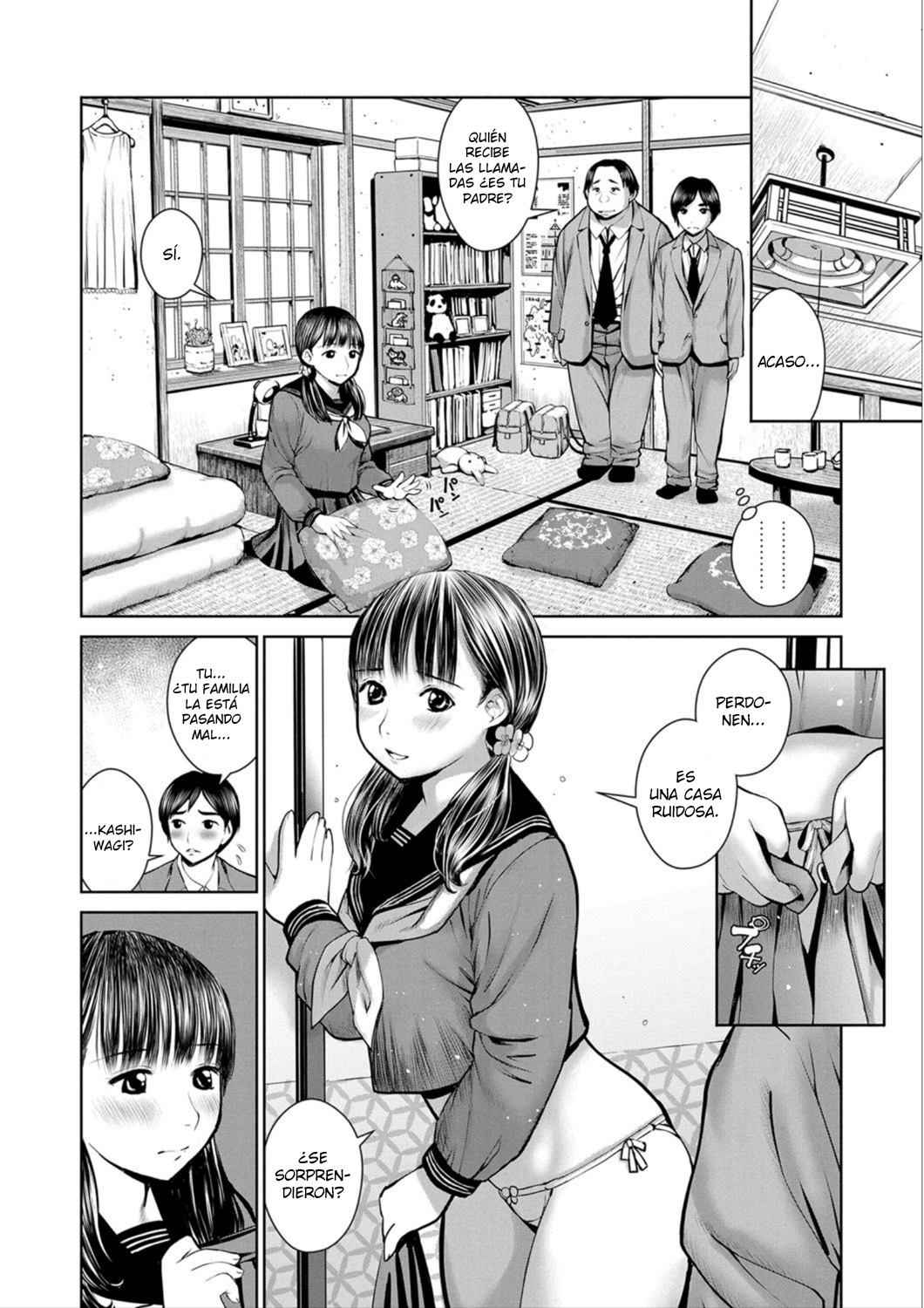 Kounai Baishun - In school prostitution Ch. 1 page 8 full