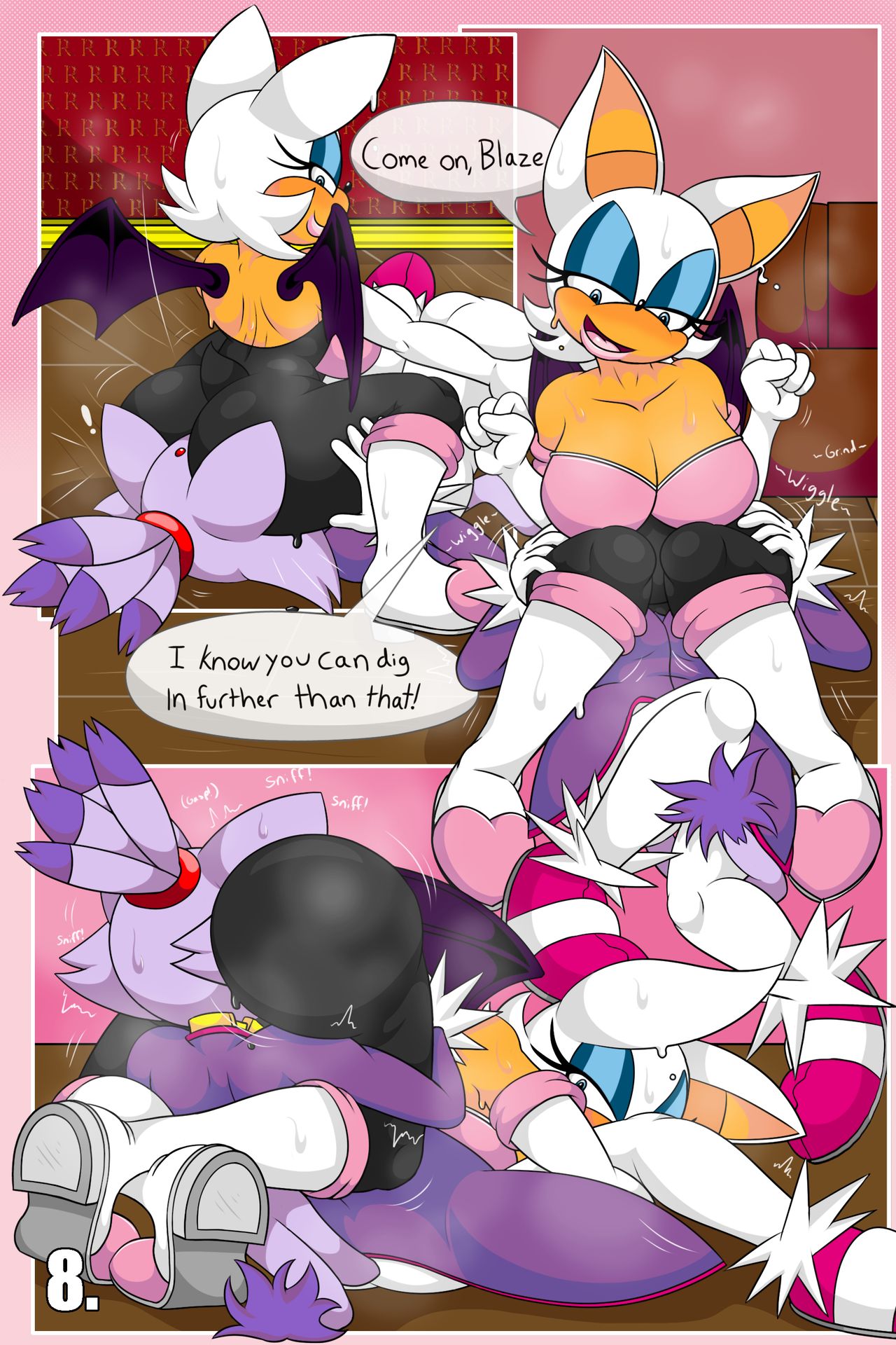 Rouge and Blaze in: House Call page 9 full