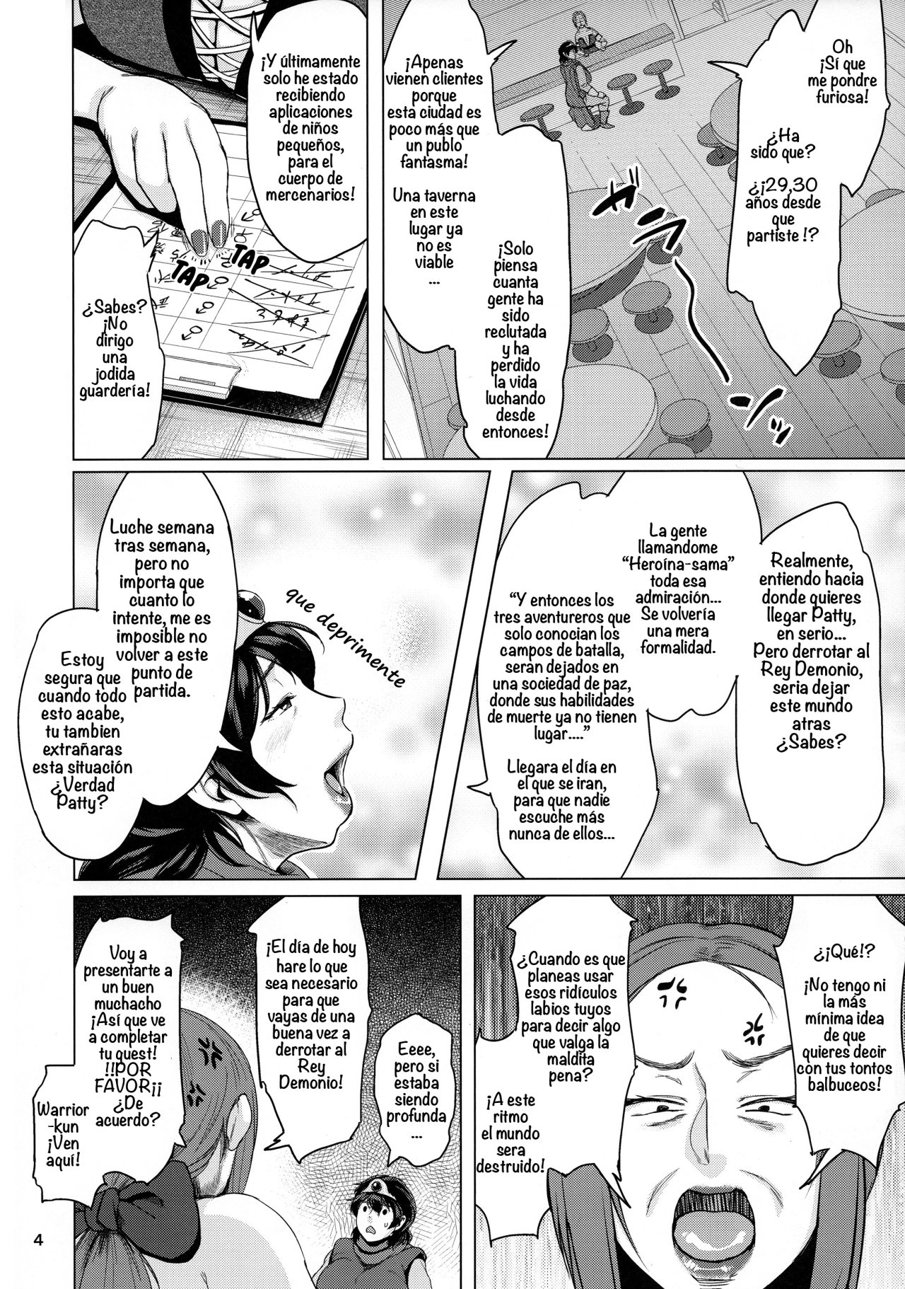 Juku Yuusha-sama to Boku | Milf Hero and Me page 3 full