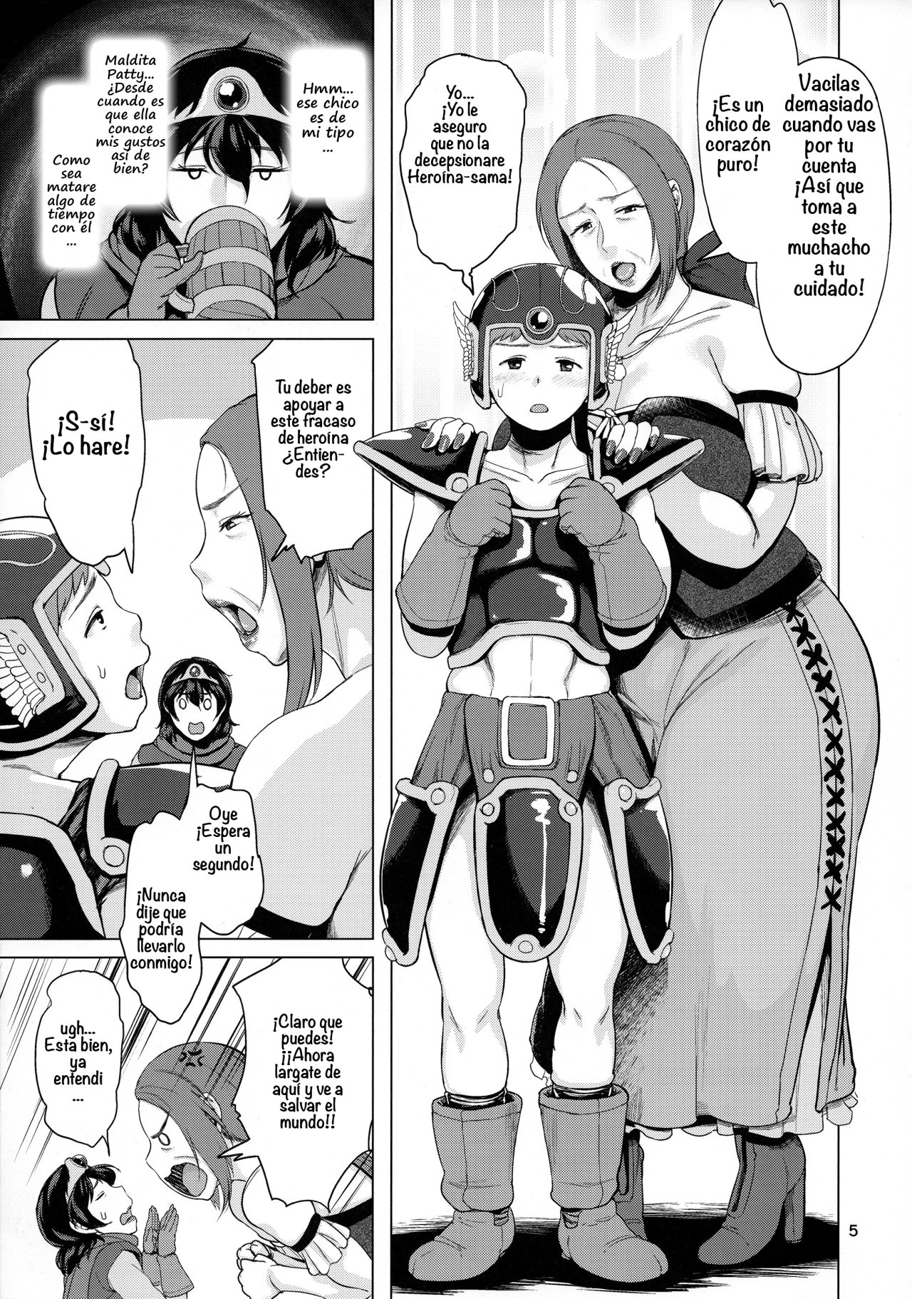 Juku Yuusha-sama to Boku | Milf Hero and Me page 4 full