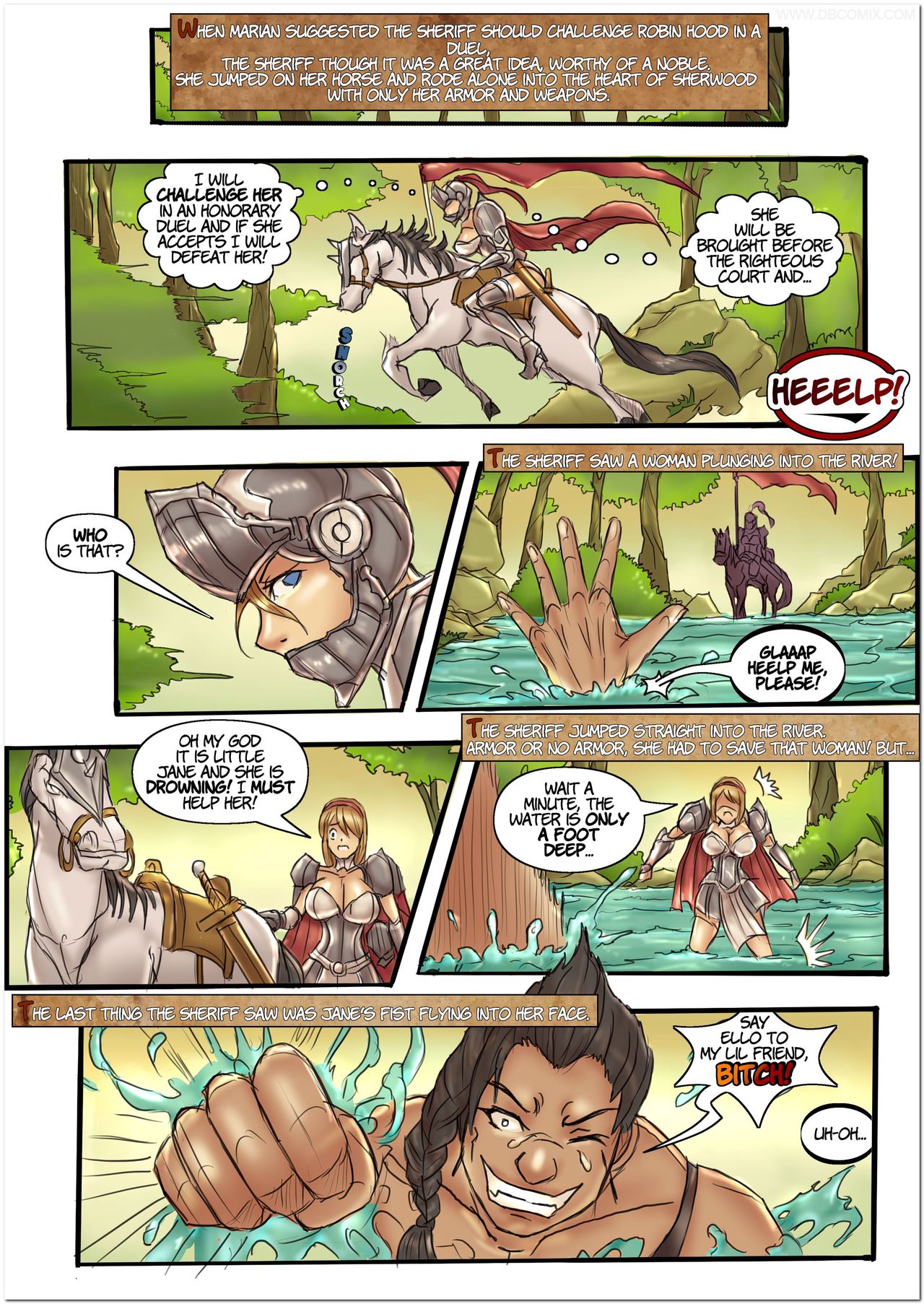 Robin Hood the Queen of Thieves 1 page 10 full