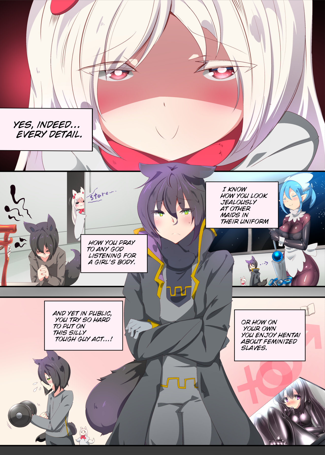 Ojou-sama no Ura Kagyou de Majime Shitsuji-kun o Akuochi Seitenkan suru Manga page 5 full