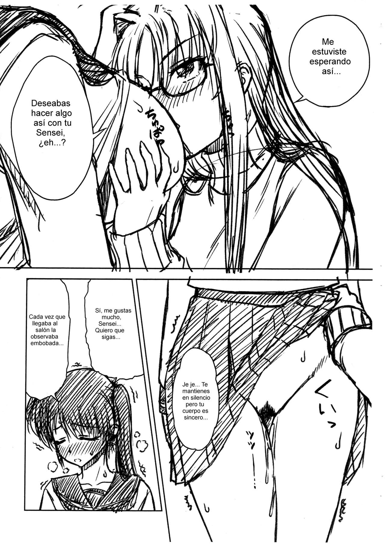 Fate-San ni Seifuku Sugata o mi Rareta Nanoha-San  Purebyū Hon page 6 full