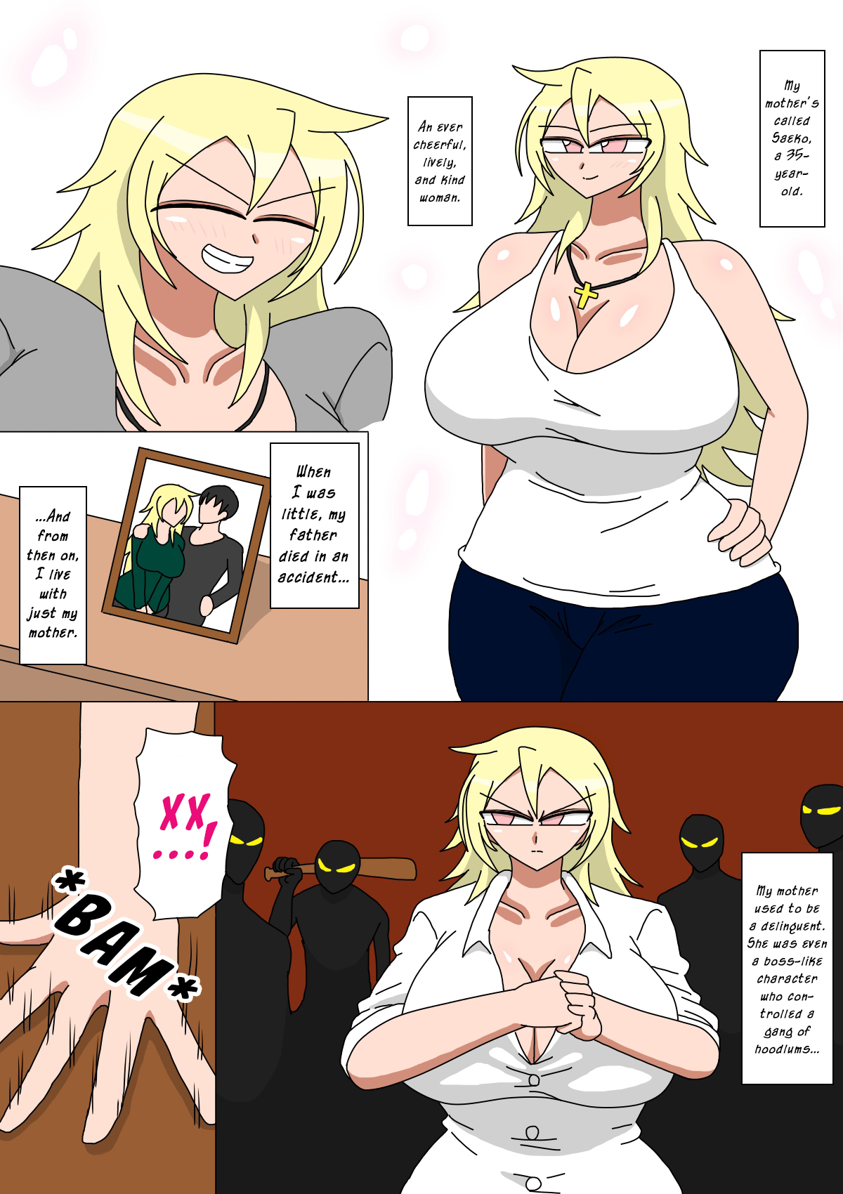 Motoyan Kaa-san to Futarikiri no Seikatsu page 2 full