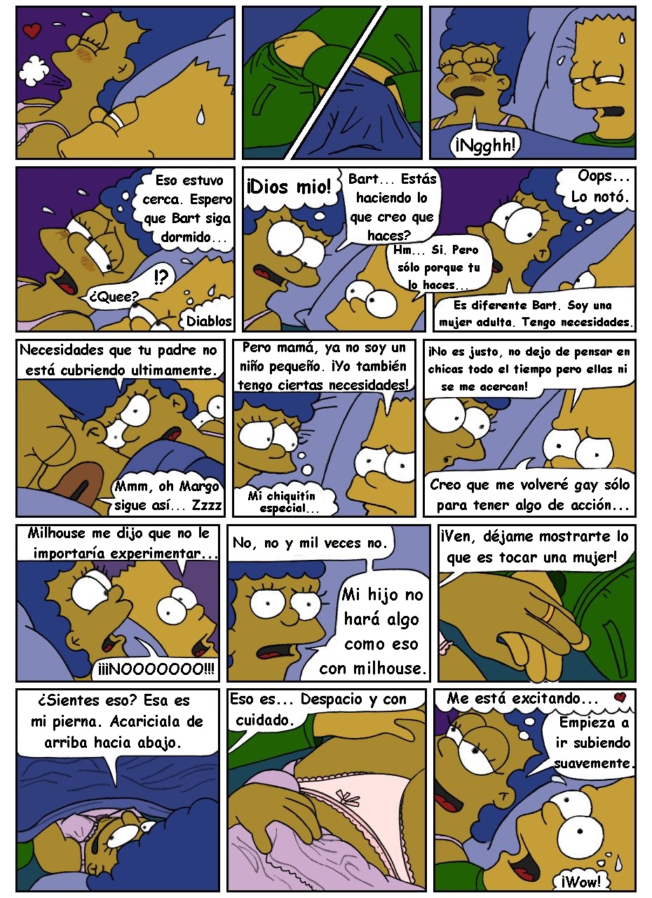 Simpsons xxx - La cama de mamá page 3 full
