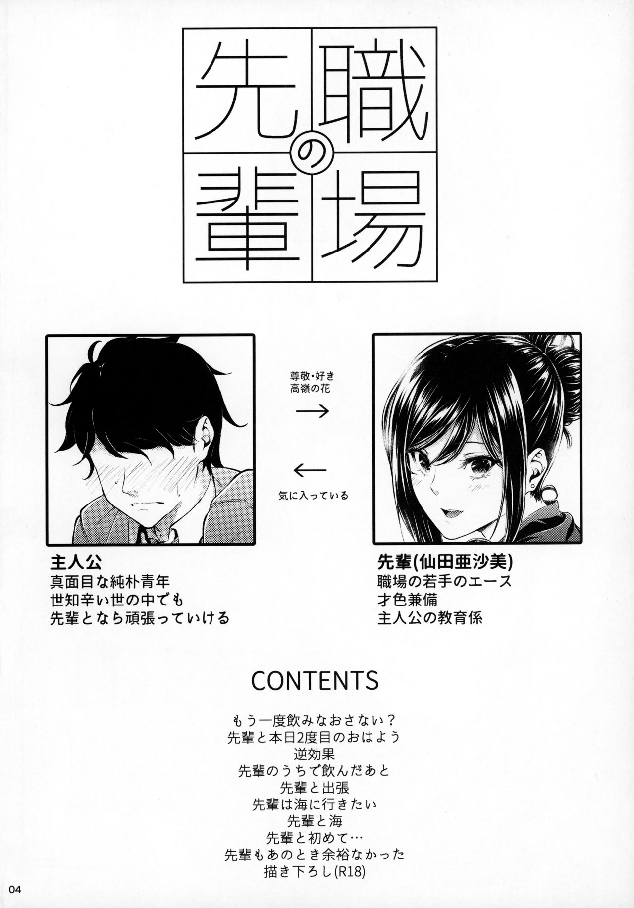 Shokuba no Senpai page 3 full