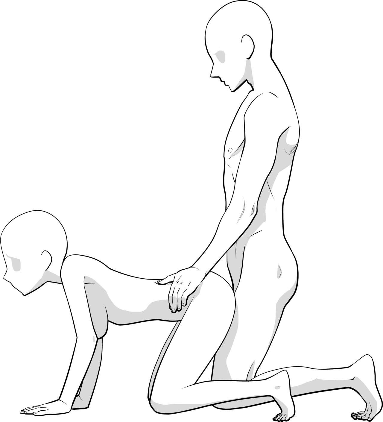 Tutorials and Poses for Hentai 1 - Doggy Style page 2 full