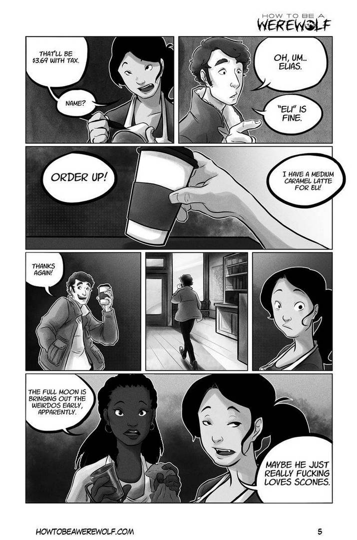 How to Be a Werewolf English page 6 full
