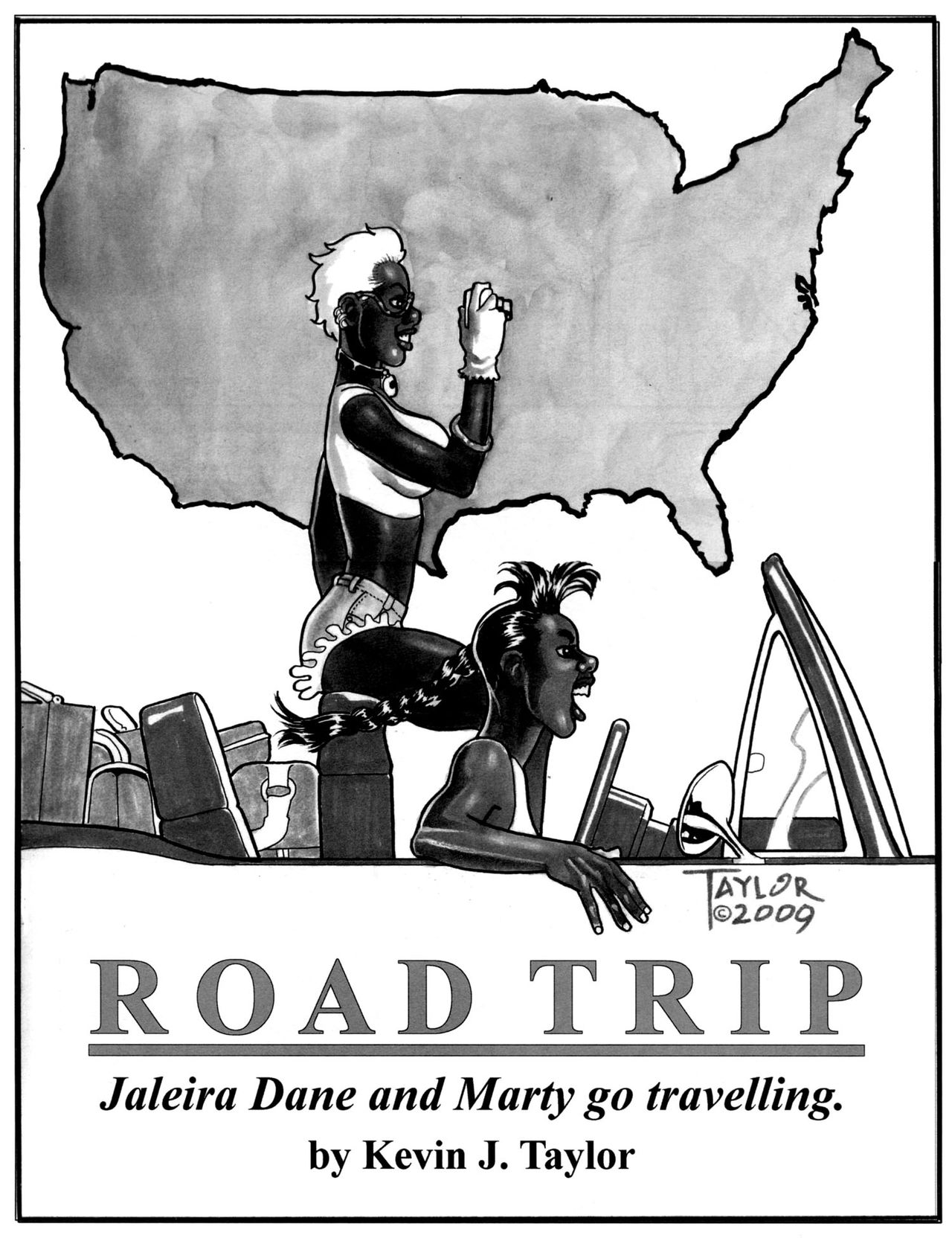 Road Trip, Jaleira Dane &amp; Marty Go Travelling page 1 full