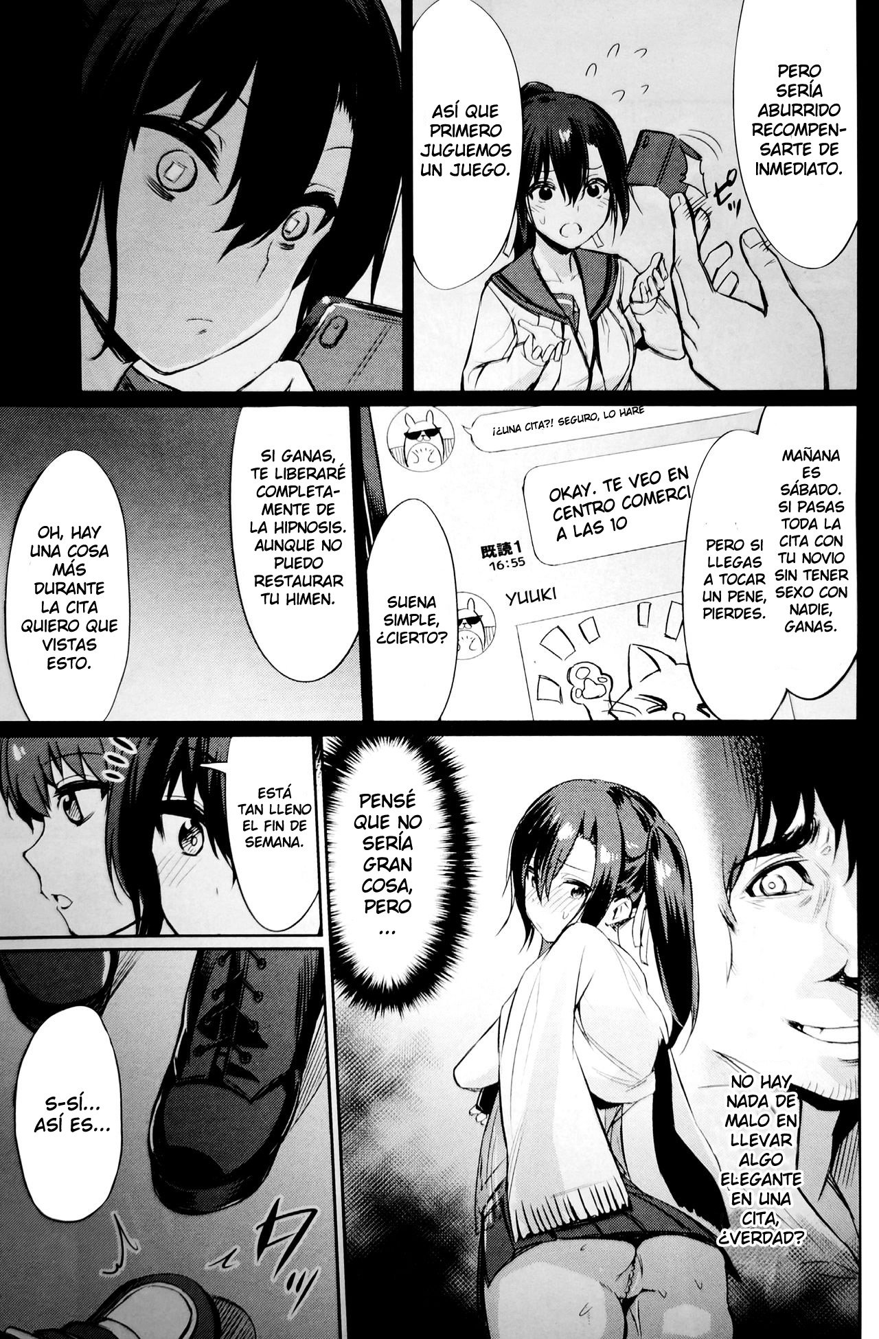 Saimin Gakusei Shidou ~Amagusa Nao no Baai~ Kouhen 1 | Hypno Student Guidance ~The Case of Amagusa Nao~ After 1 page 7 full