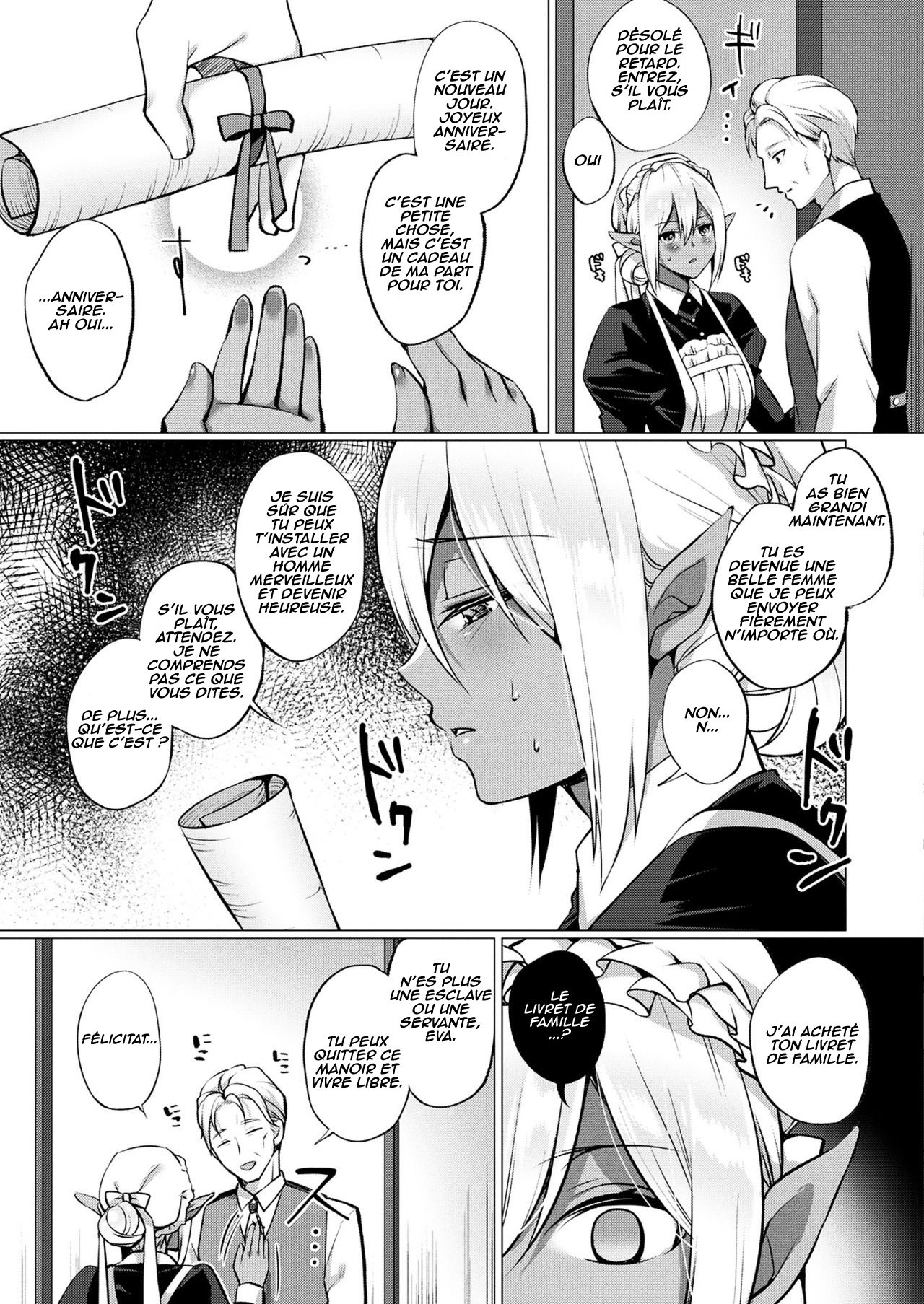 Dark Elf no Koi Monogatari | histoire d'amour d'une elfe noire. page 7 full