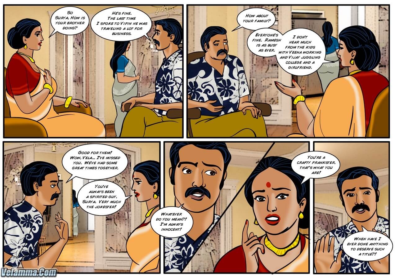 Velamma #34 page 8 full