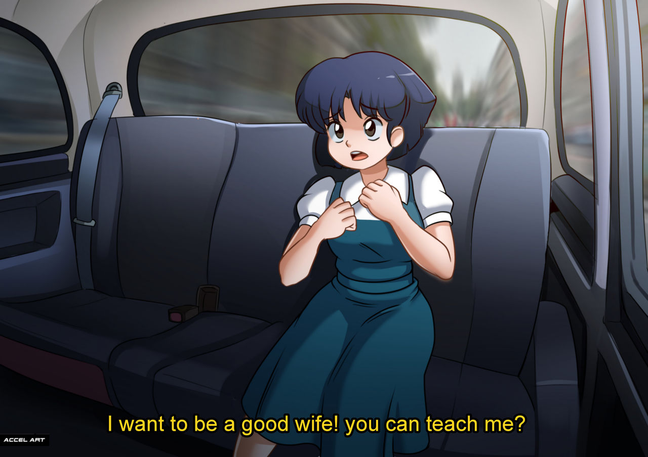 Akane Ranma 1/2 Waifu taxi page 1 full