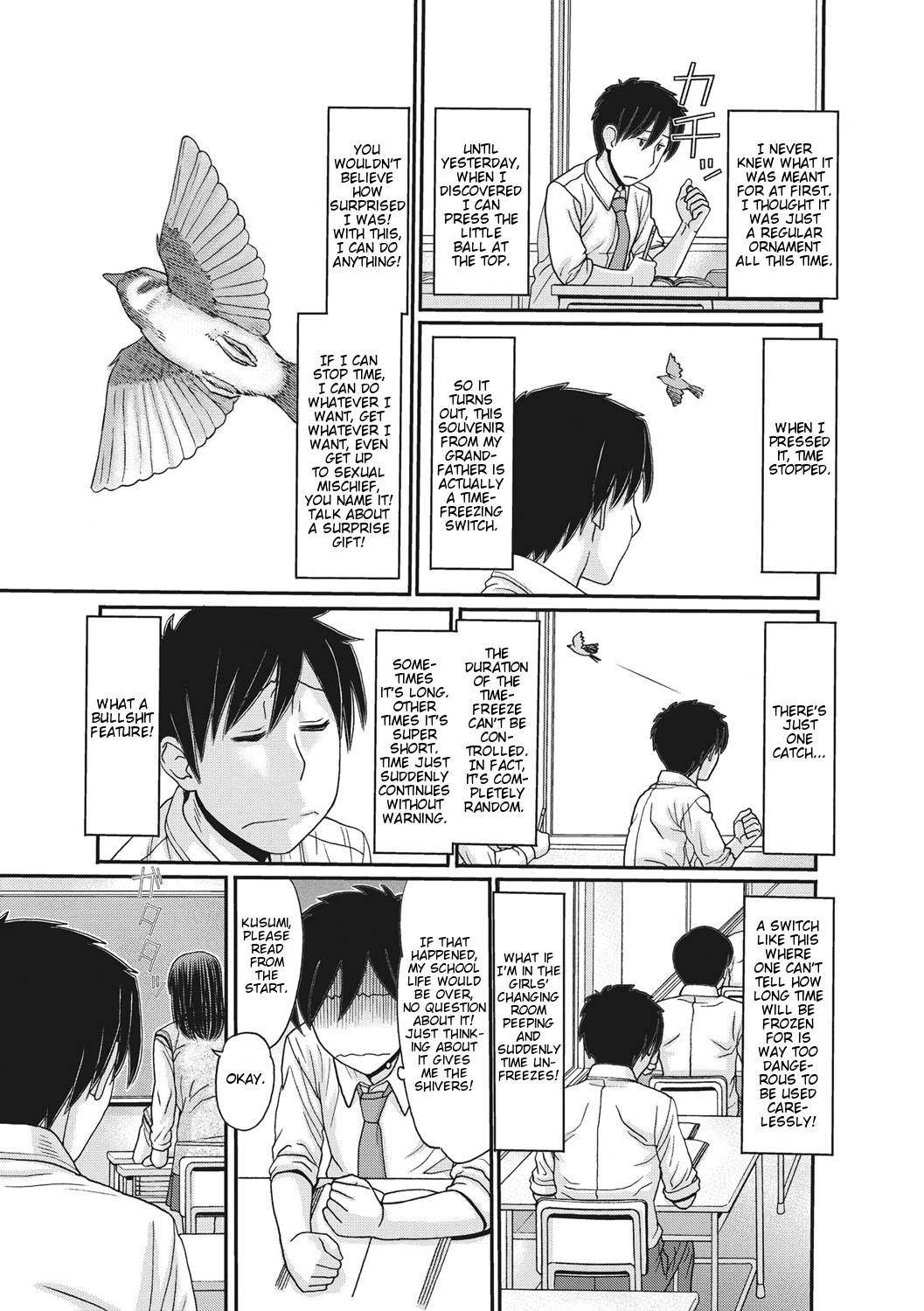 TOKI to MEKI -Tomatta Sekai de Majiwaru Toiki- | Toki &amp; Meki -Sexual Breaths in a Time-Frozen World- Ch. 1-7 page 6 full