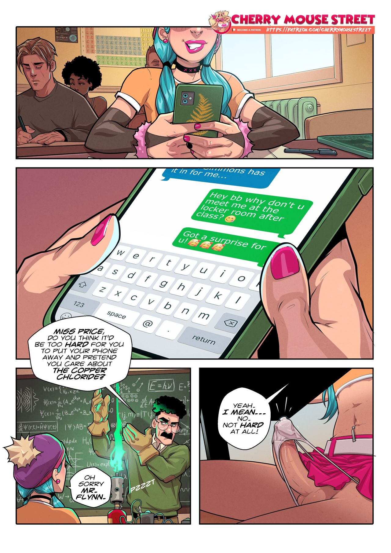 Fanny: Bad Cheerleader page 6 full
